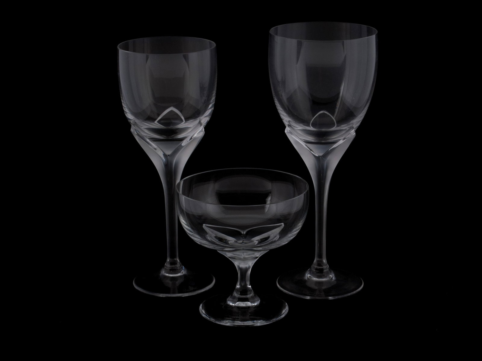 ROSENTHAL 'IRIS' STEMWARE (46) - 2
