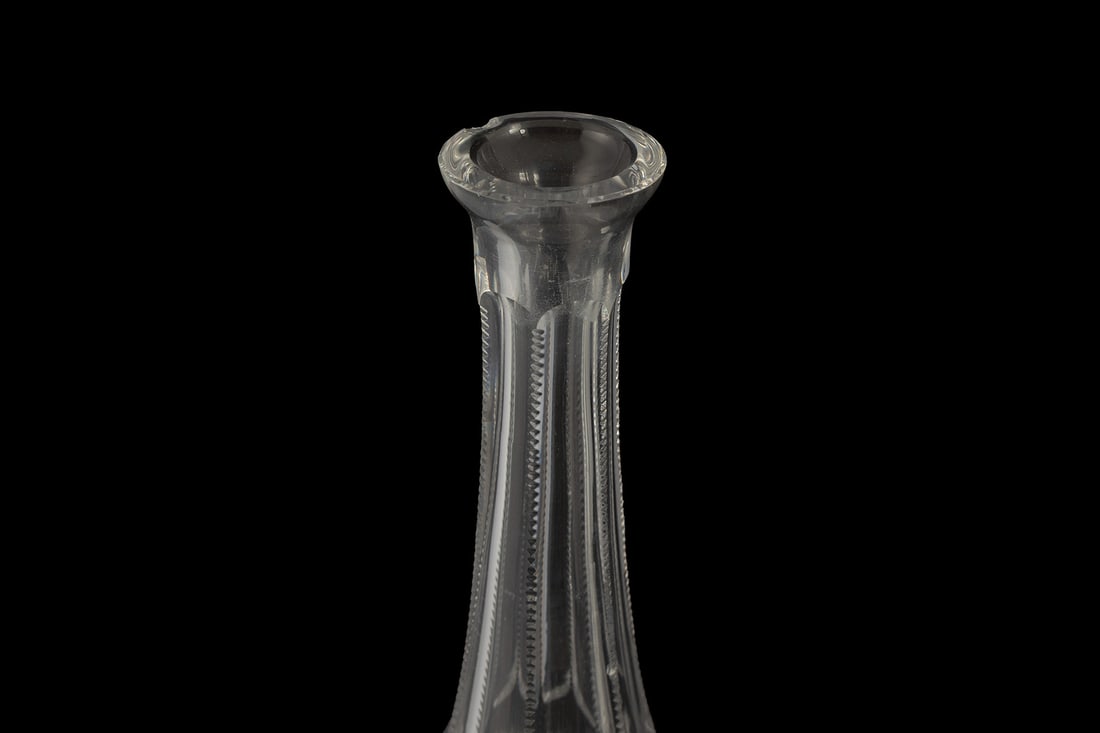 FOUR CUT CRYSTAL ITEMS - 4