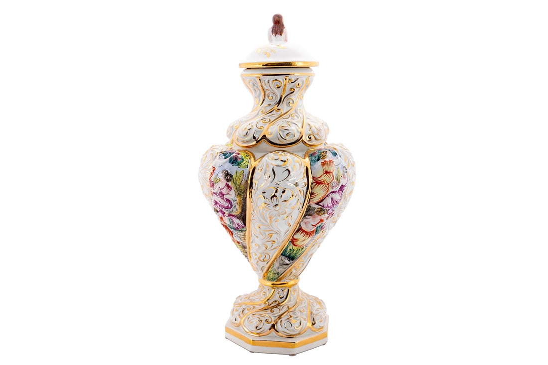 CAPODIMONTE URN - 2
