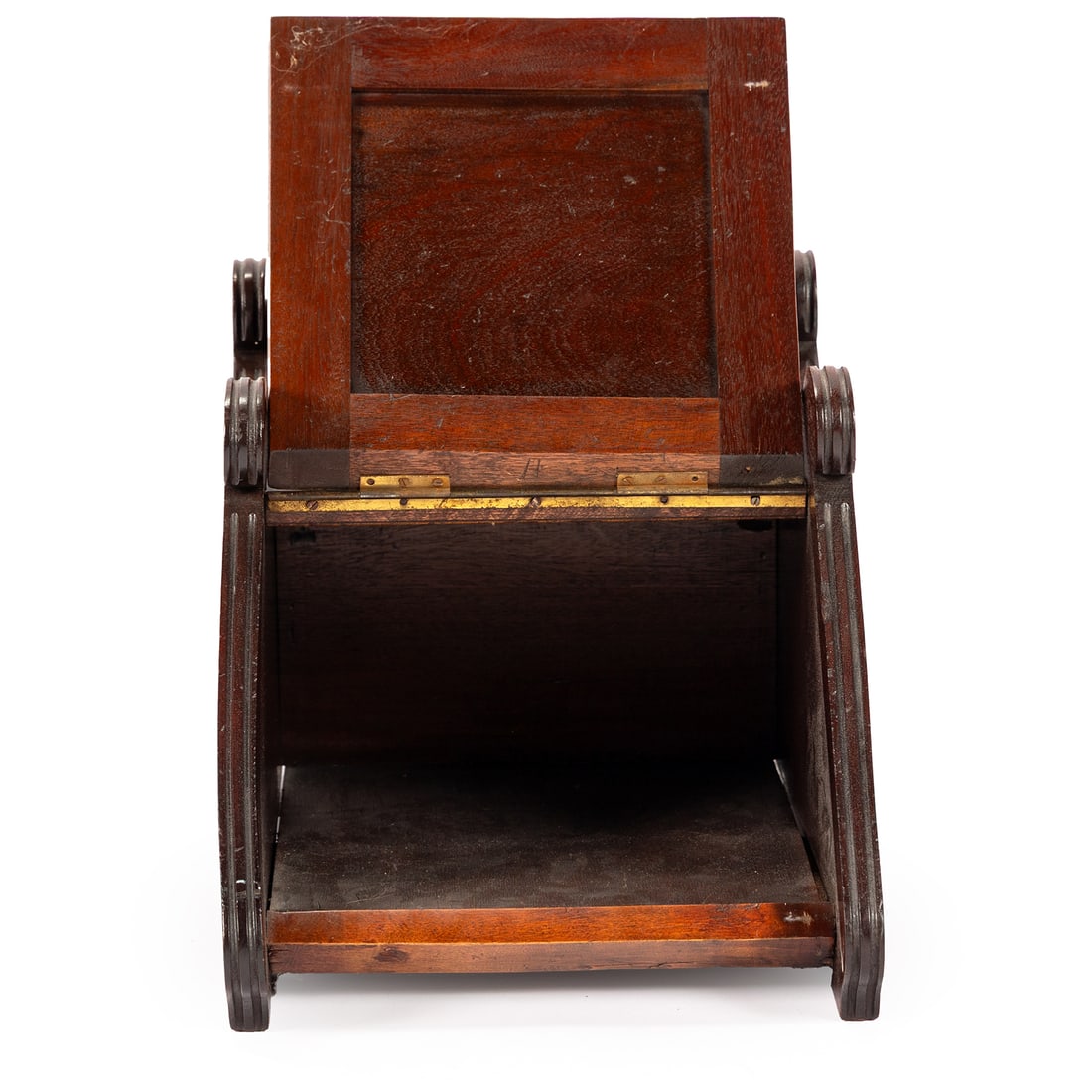 WALNUT COAL BOX - 2