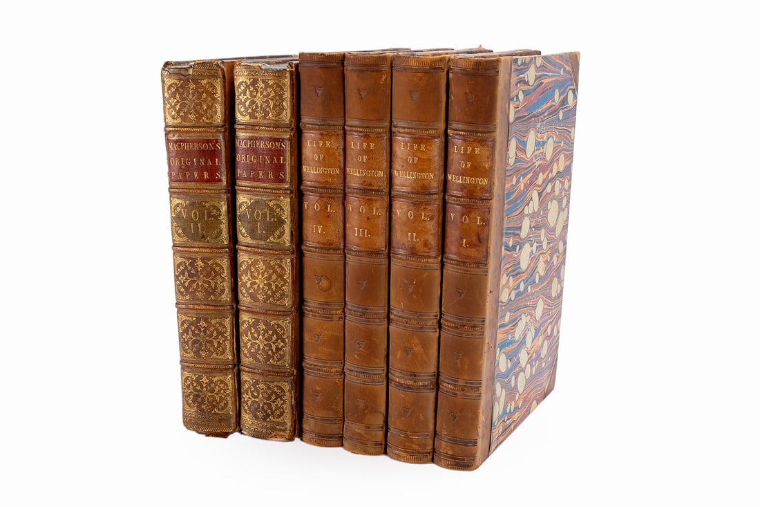 'MACPHERSON'S ORIGINAL PAPERS' AND VOLUMES ON THE DUKE OF WELLINGTON: 'MACPHERSON'S ORIGINAL PAPERS' AND VOLUMES ON THE DUKE OF WELLINGTON Including 'The Life and Times of the Late Duke of Wellington', four (4) volumes, by Lieutenant Colonel Williams, The London