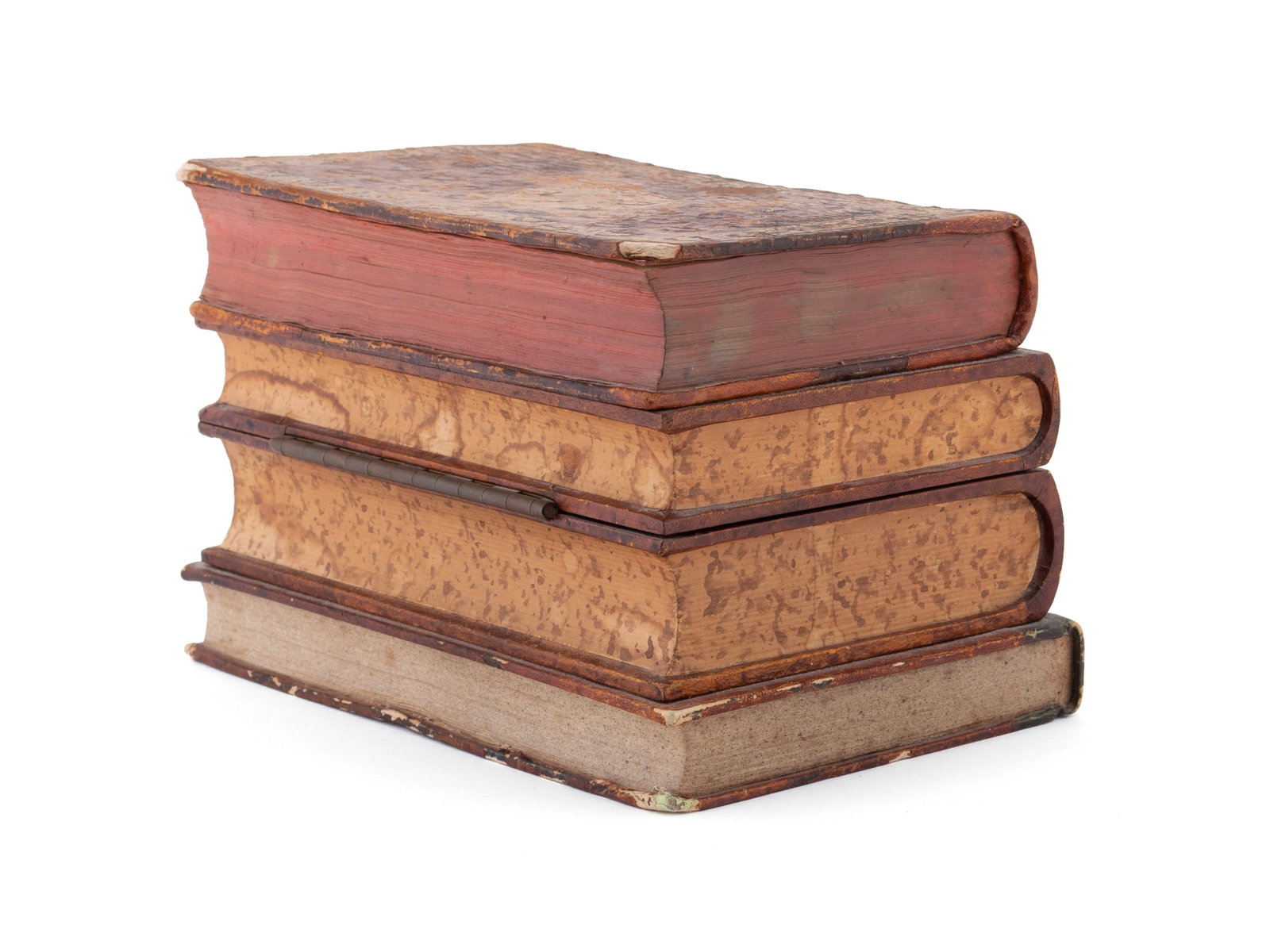 FAUX BOOK STACK CAVE A LIQUEUR - 5