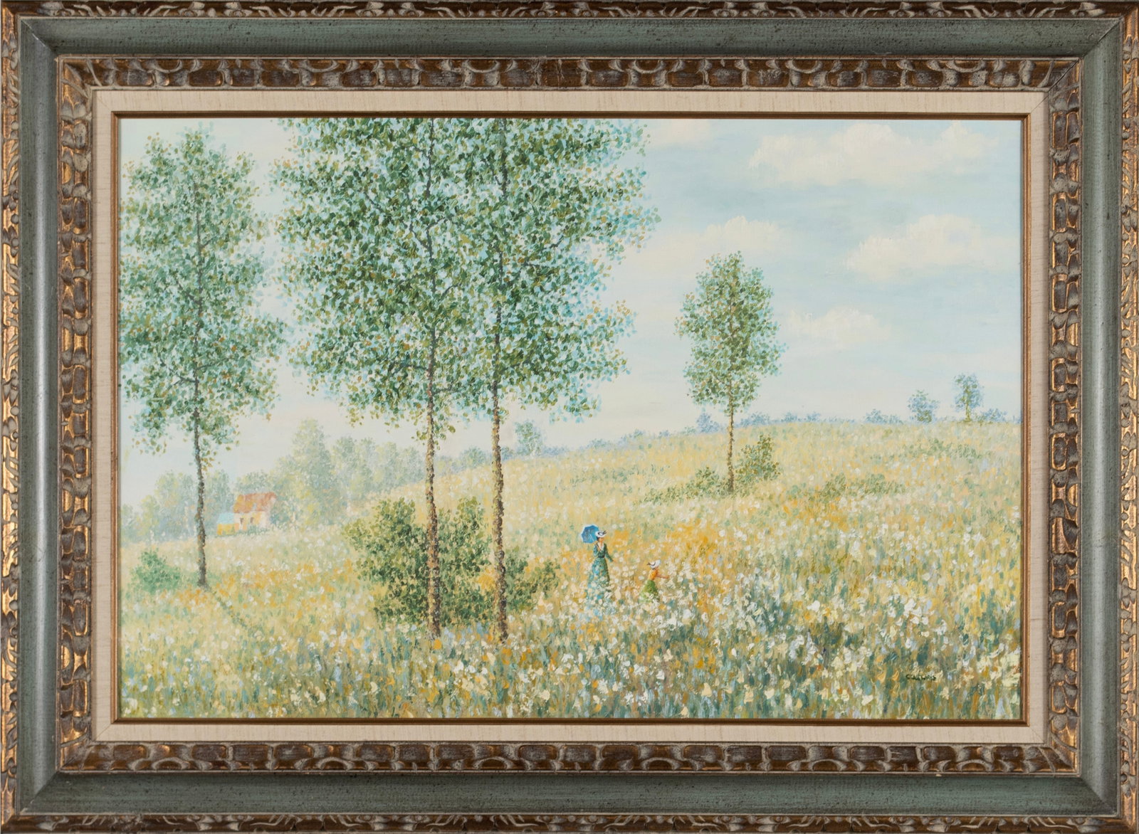 IMPRESSIONIST SCENE SIGNED "COLLINS" - 2