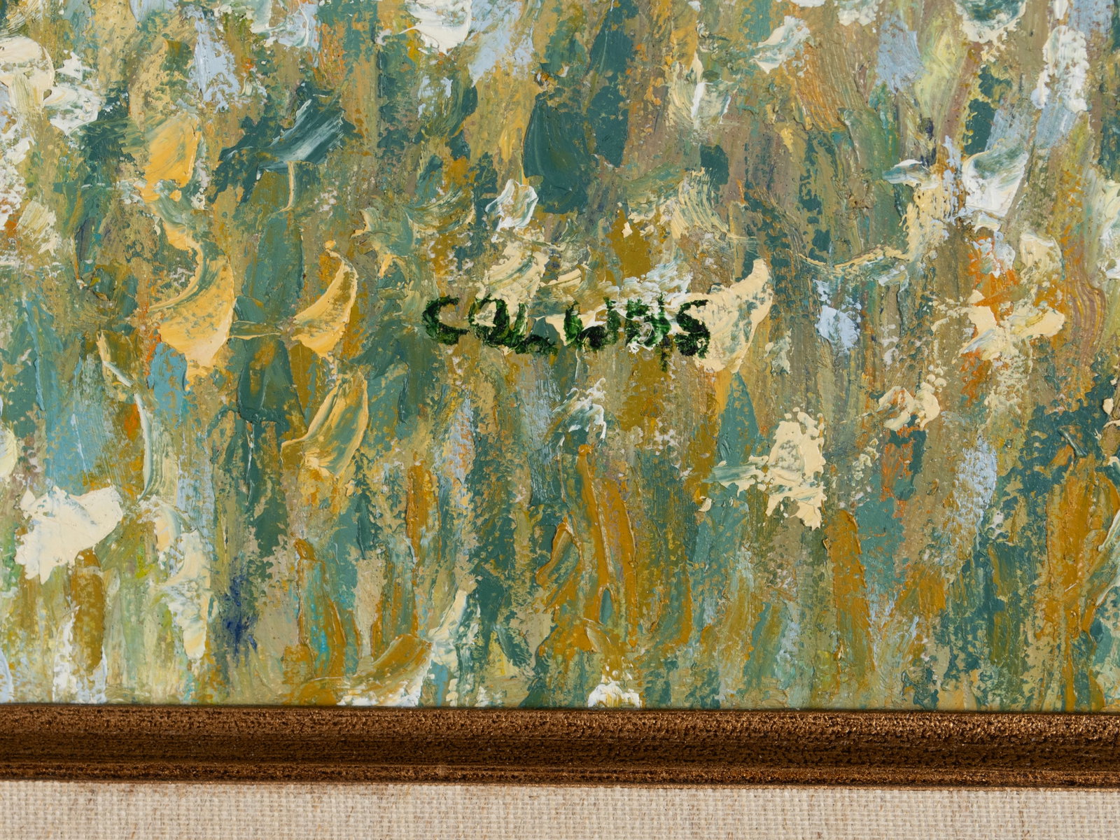 IMPRESSIONIST SCENE SIGNED "COLLINS" - 3