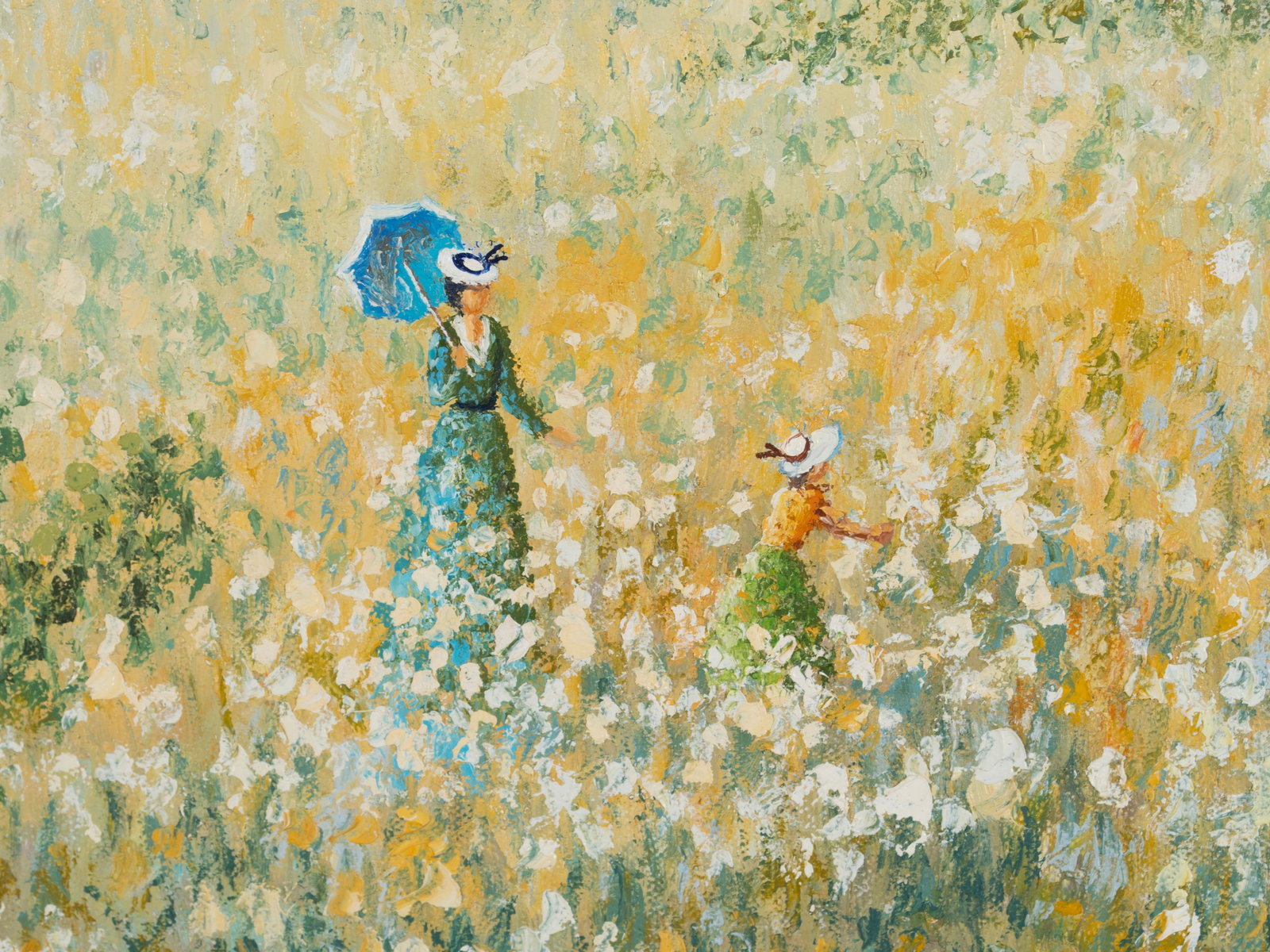IMPRESSIONIST SCENE SIGNED "COLLINS" - 4