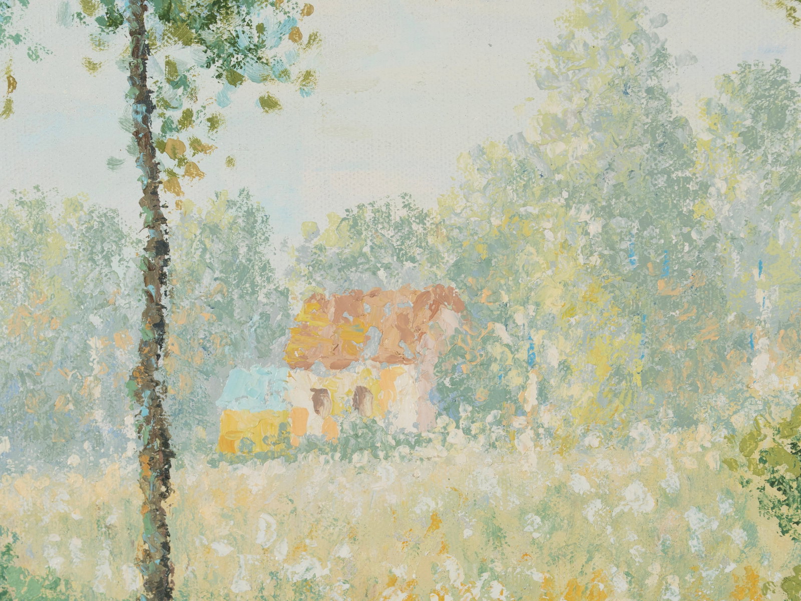 IMPRESSIONIST SCENE SIGNED "COLLINS" - 5
