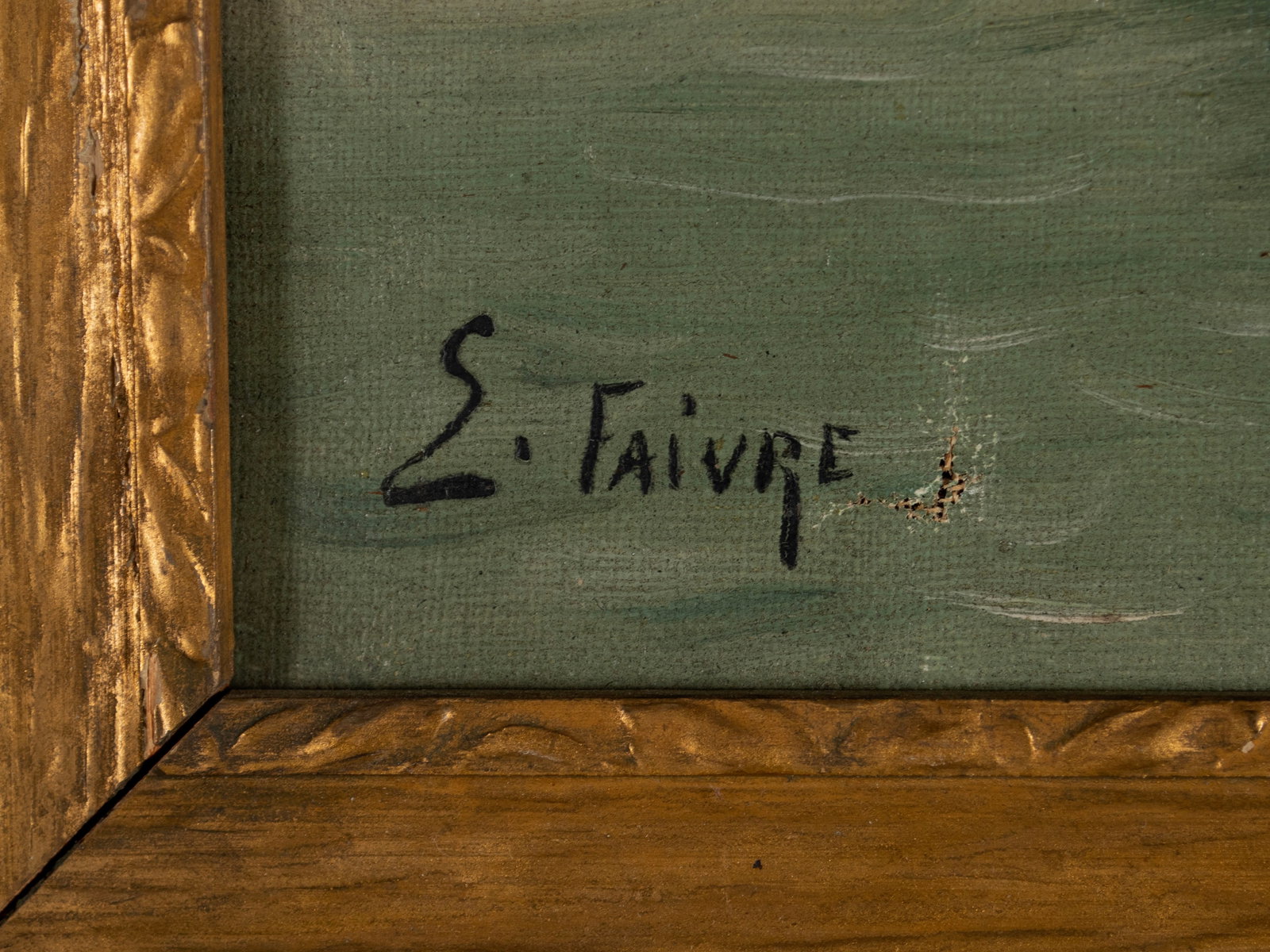 SEASCAPE, SIGNED 'E FAIVRE' - 3