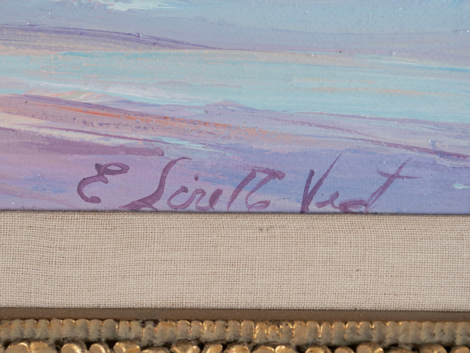 IMPRESSIONIST SEASCAPE, SIGNED - 3