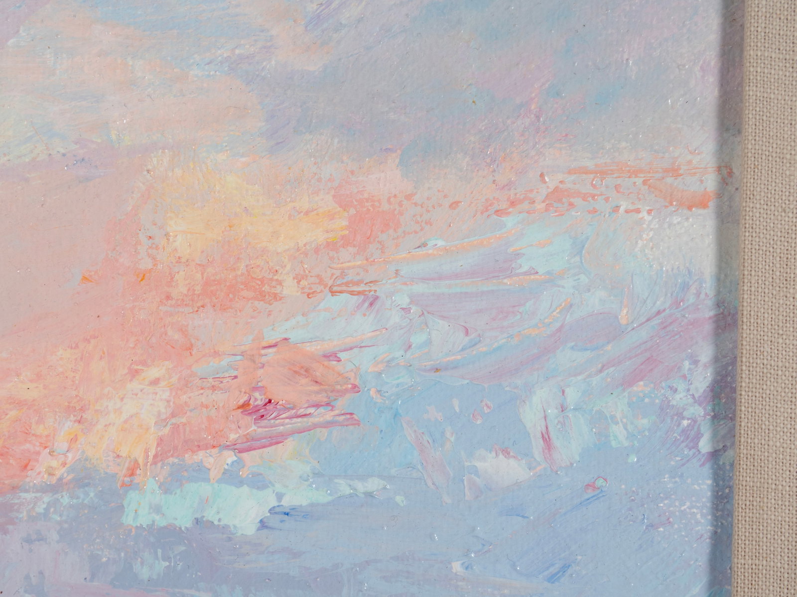IMPRESSIONIST SEASCAPE, SIGNED - 4