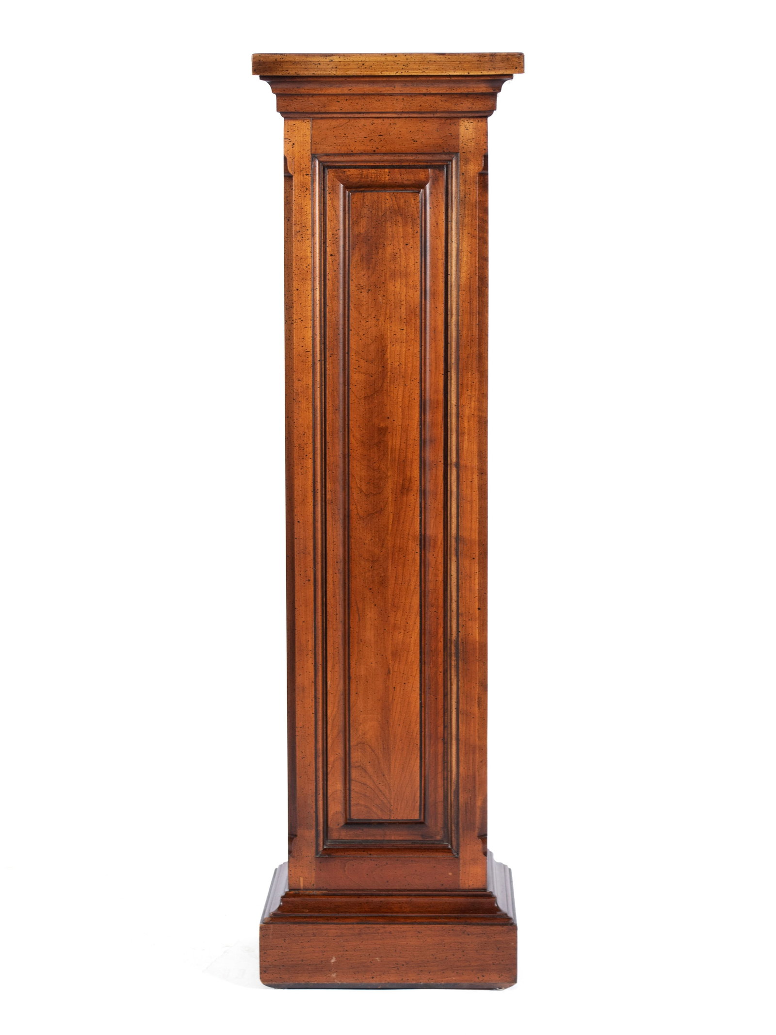 WALNUT COLUMN PEDESTAL - 5