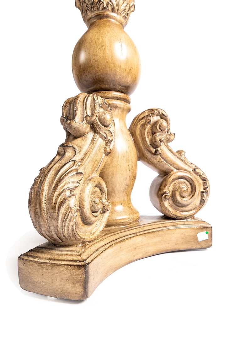 BAROQUE STYLE PEDESTAL TABLE - 4