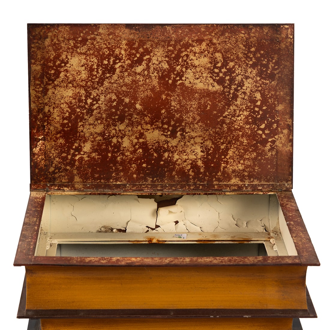 TOLEWARE BOOK FORM SIDE TABLE - 7