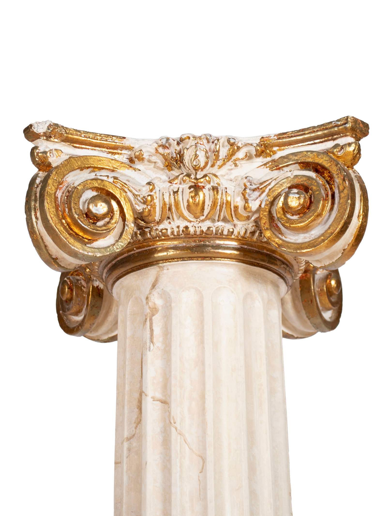 FOUR ARCHITECTURAL COLUMNS WITH IONIC CAPITALS - 3