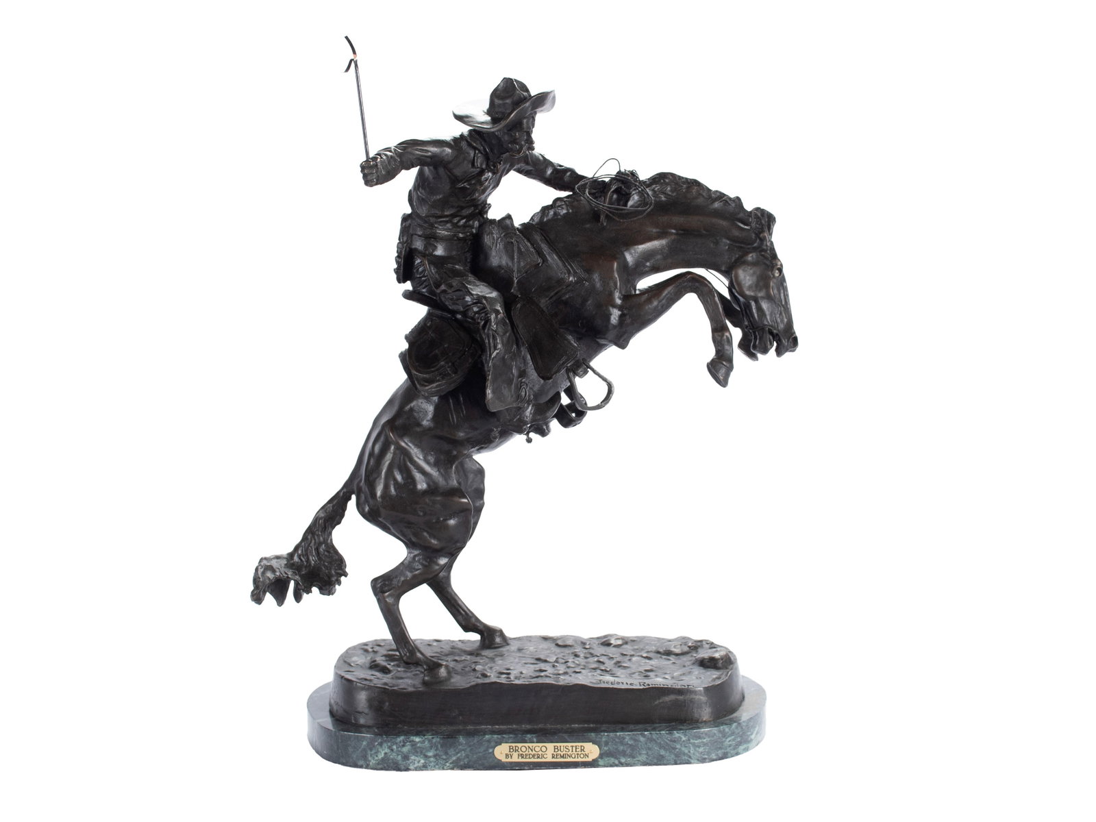 'BRONCO BUSTER' AFTER FREDERIC REMINGTON (1 of 10)