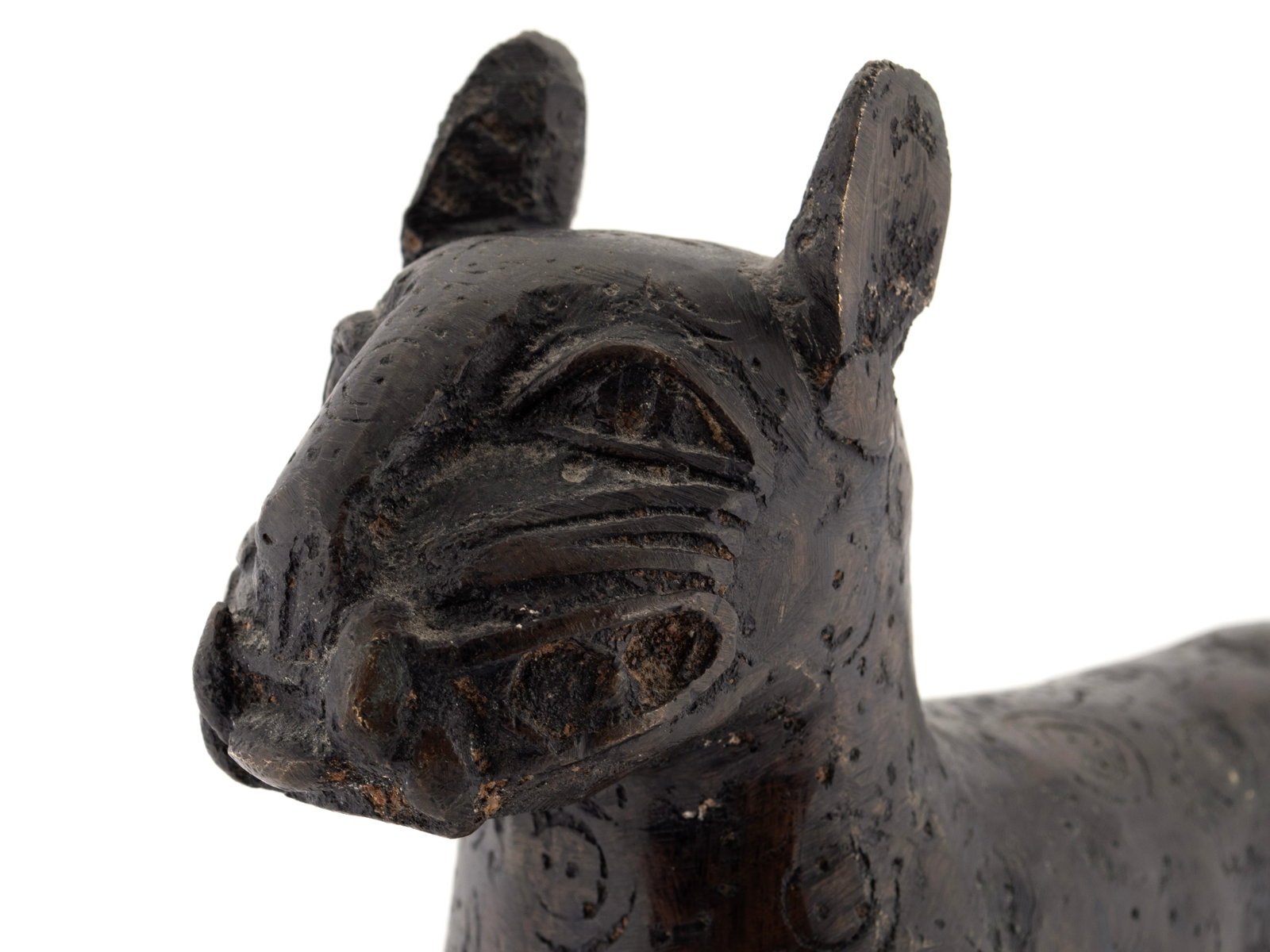 BENIN BRONZE LEOPARD - 2