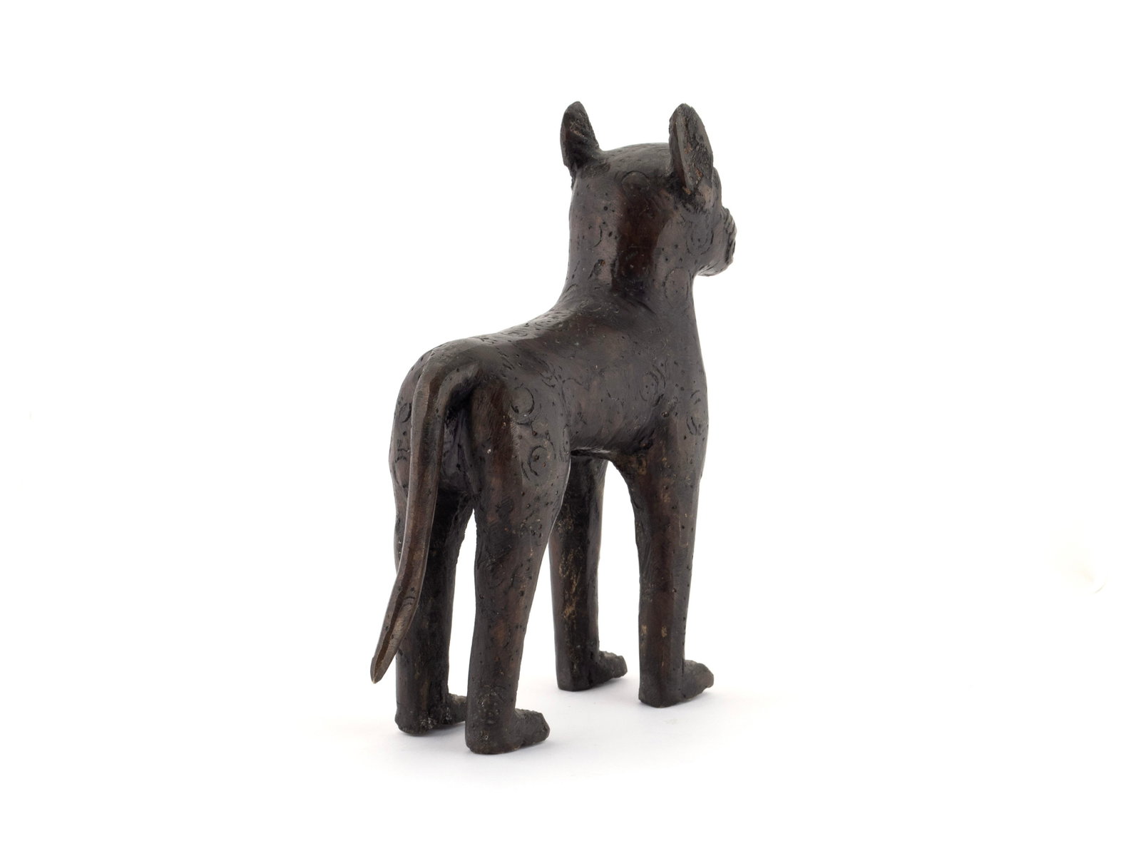 BENIN BRONZE LEOPARD - 5
