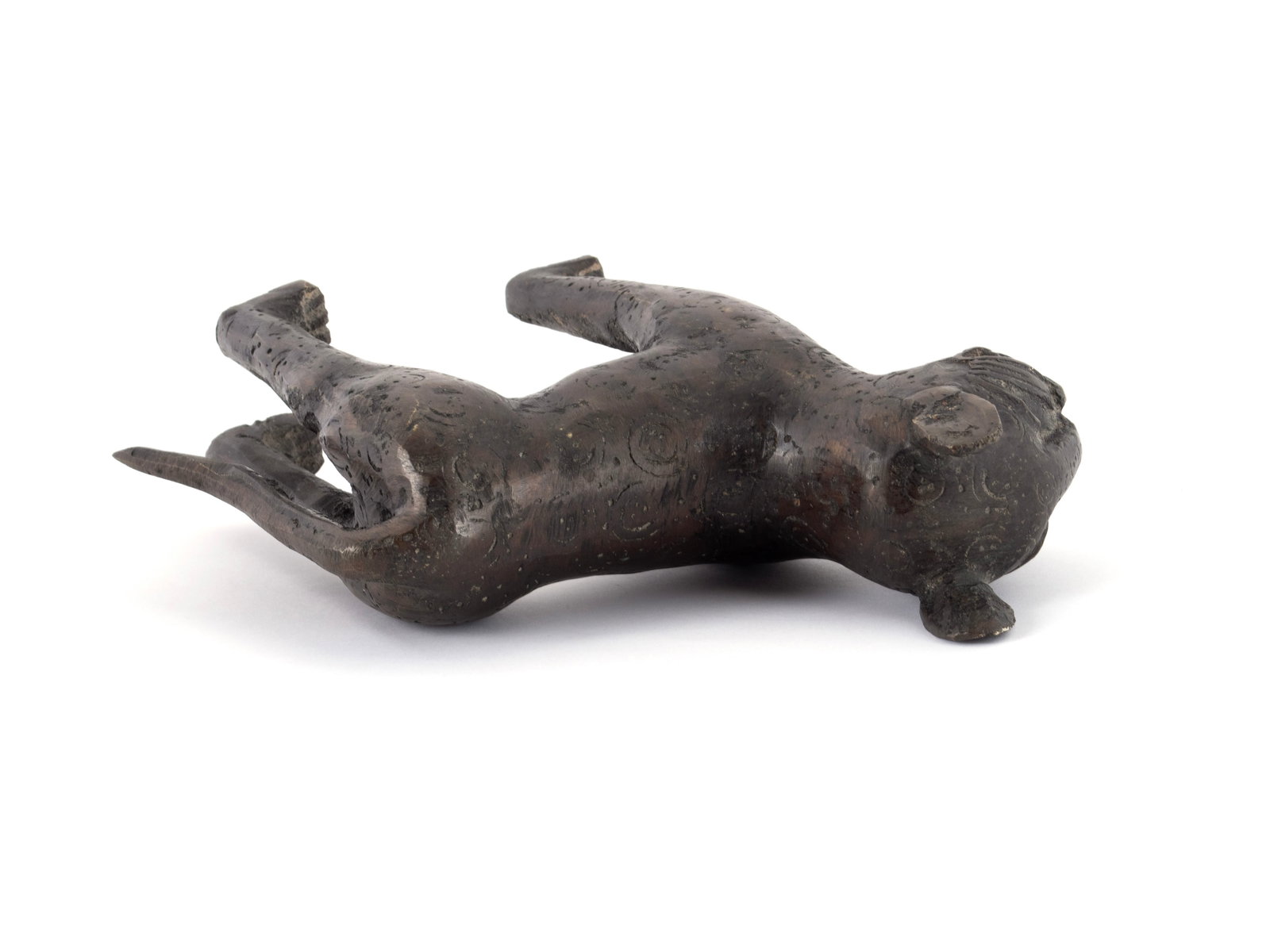 BENIN BRONZE LEOPARD - 7