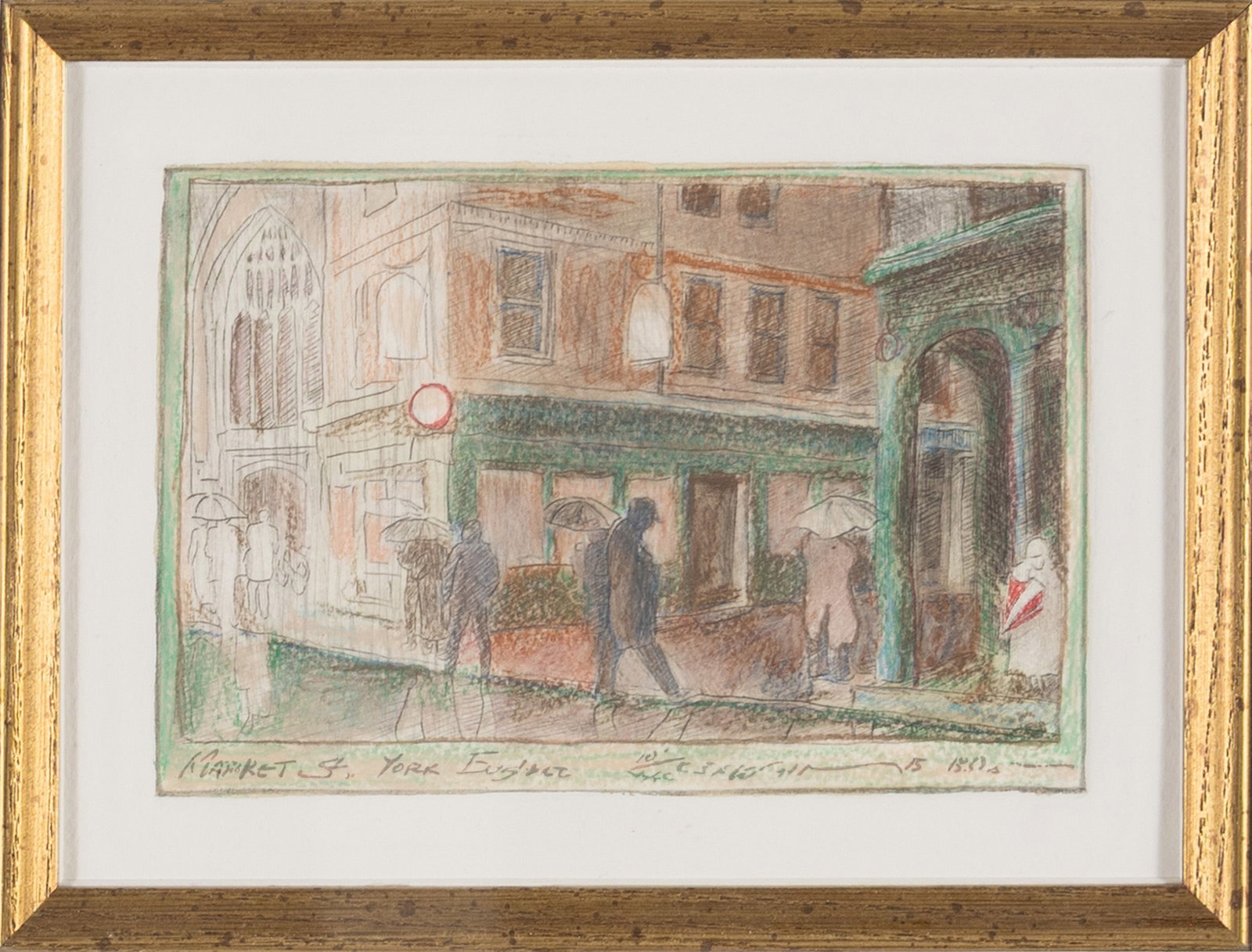 TWO LONDON ETCHINGS - 5