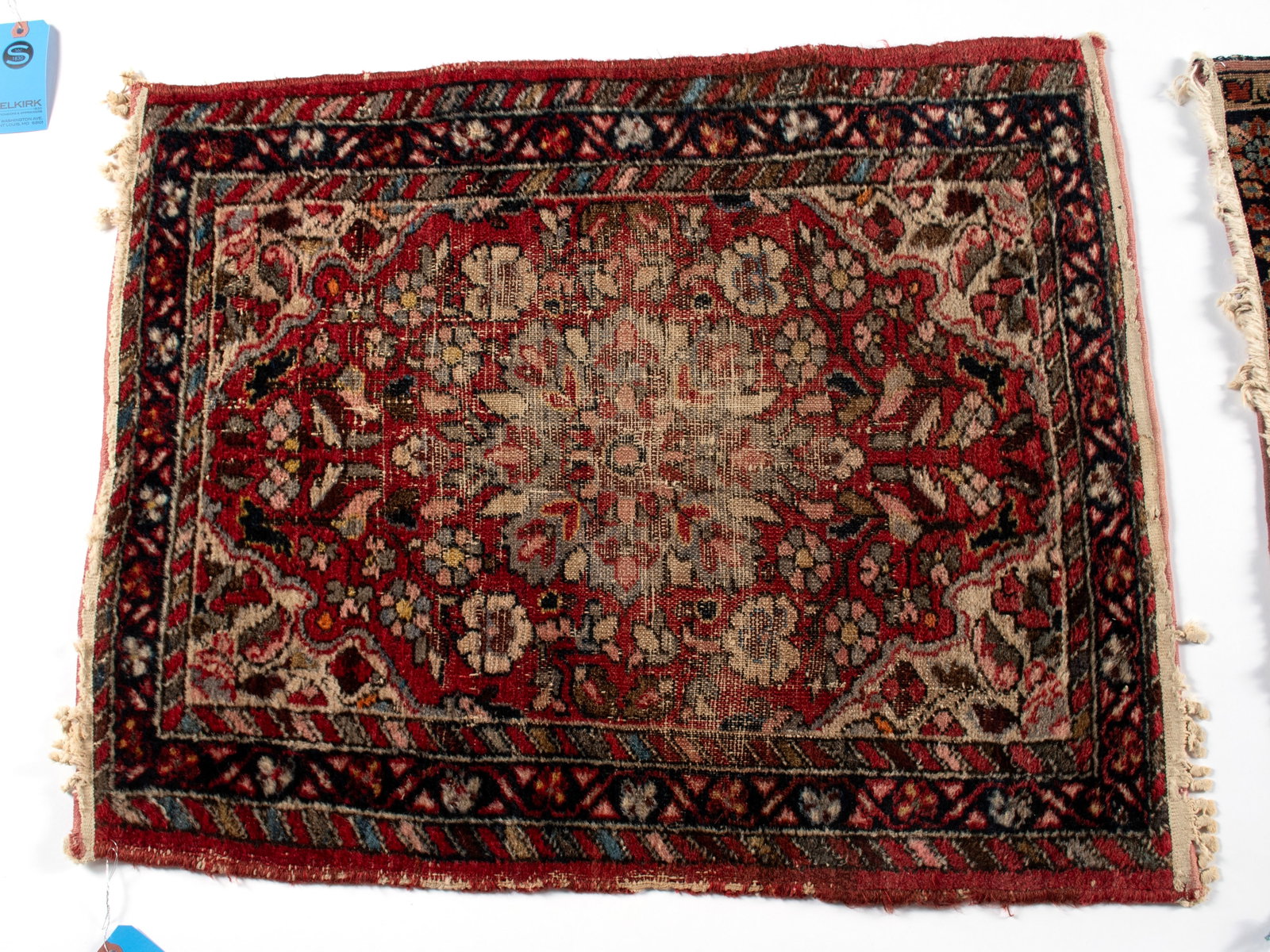 FIVE ASSORTED PERSIAN THROW RUGS - 10