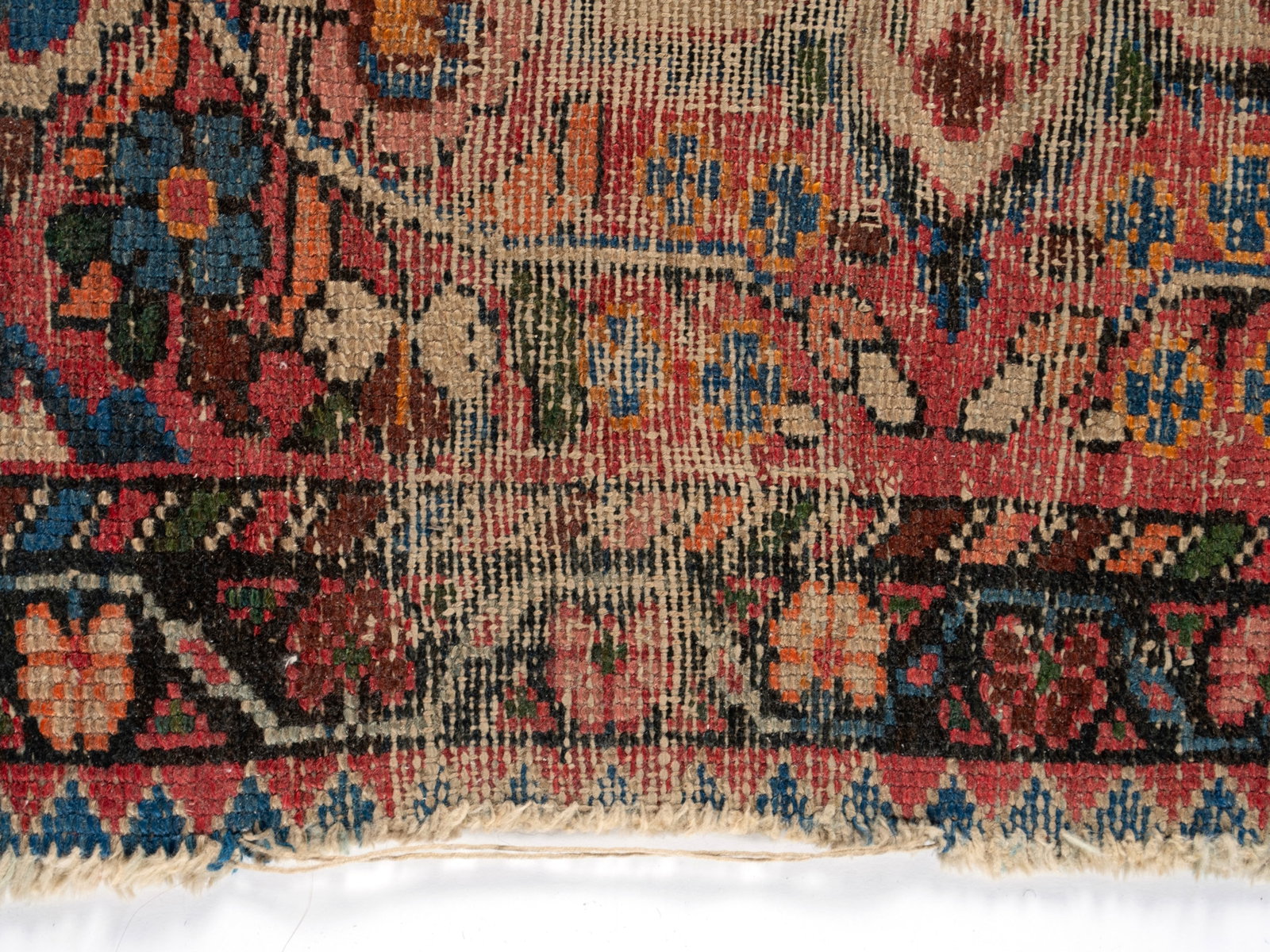 FIVE ASSORTED PERSIAN THROW RUGS - 5