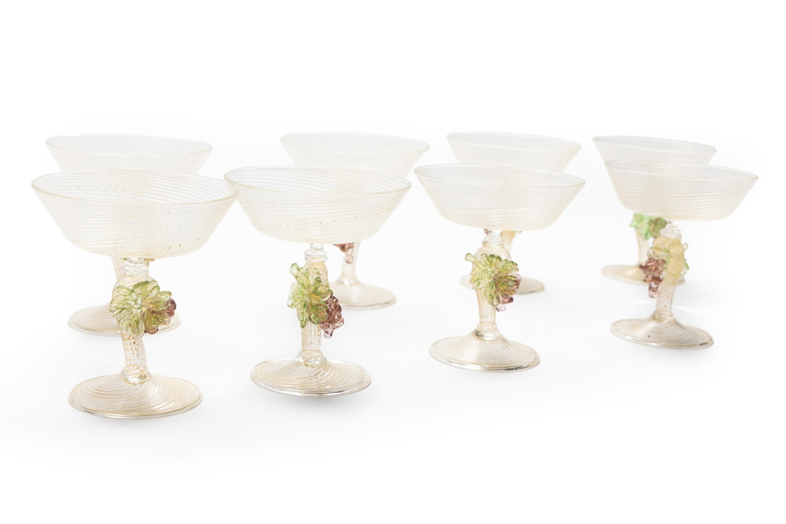 MURANO GLASS STEMWARE (24) - 12