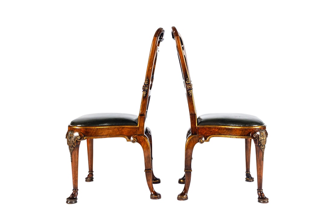 PAIR OF GEORGE II SIDE CHAIRS ATTRIBUTED TO THOMAS HOW - 4