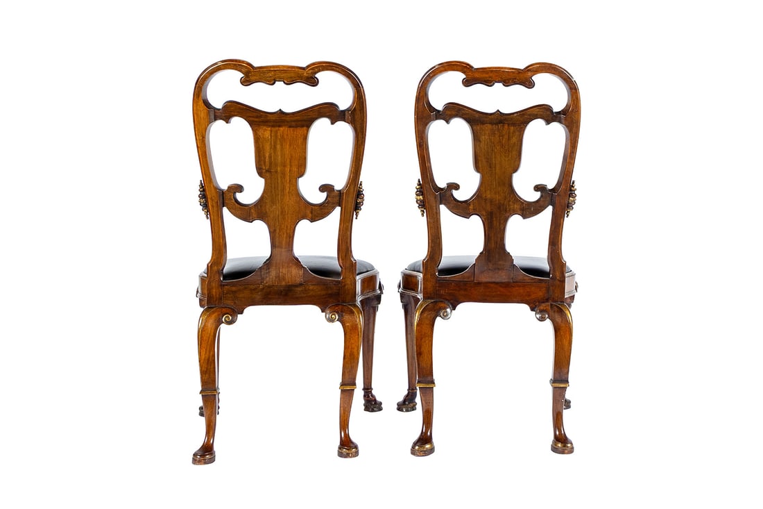 PAIR OF GEORGE II SIDE CHAIRS ATTRIBUTED TO THOMAS HOW - 5