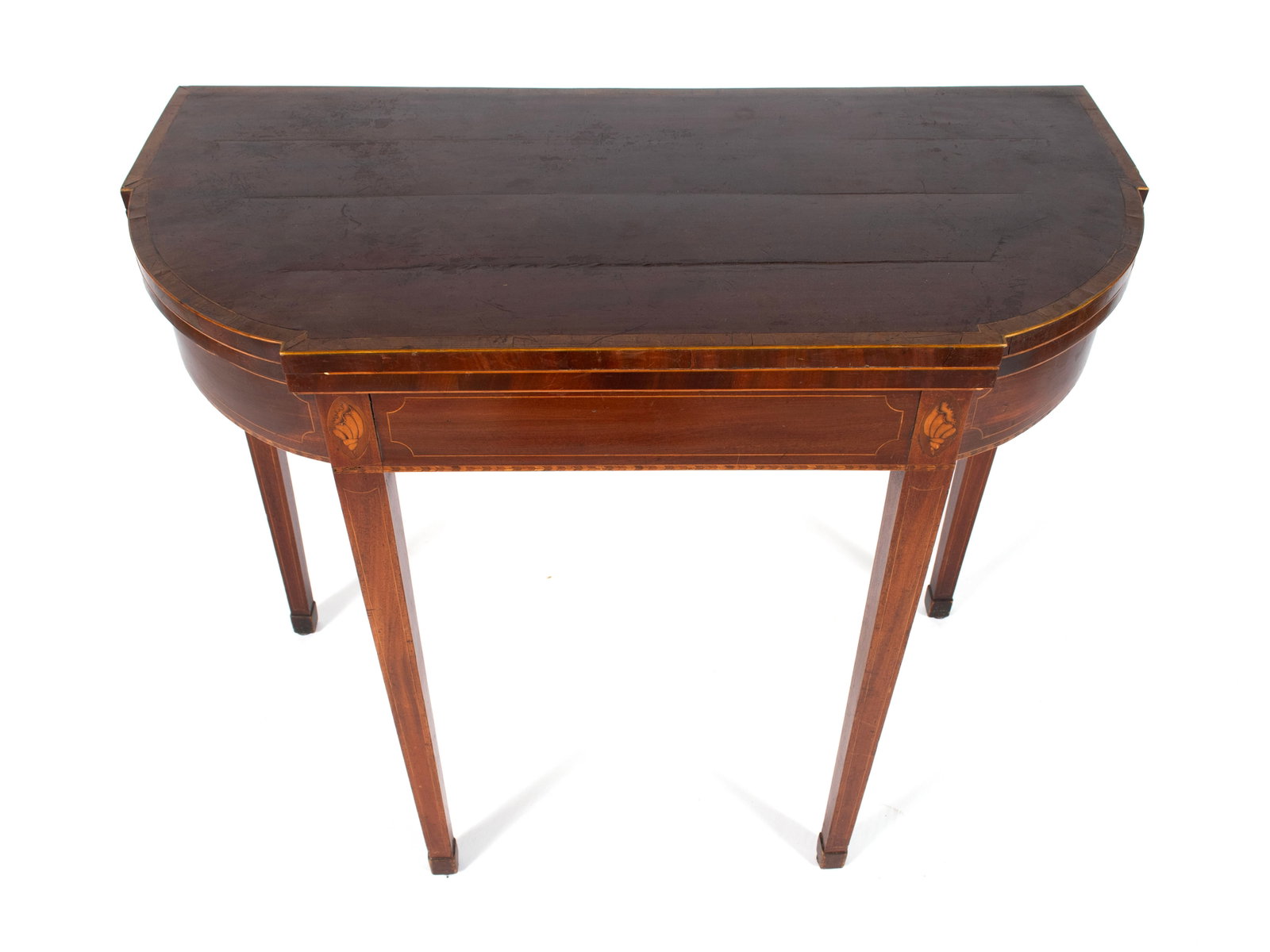 GEORGE III GATELEG GAME TABLE - 4
