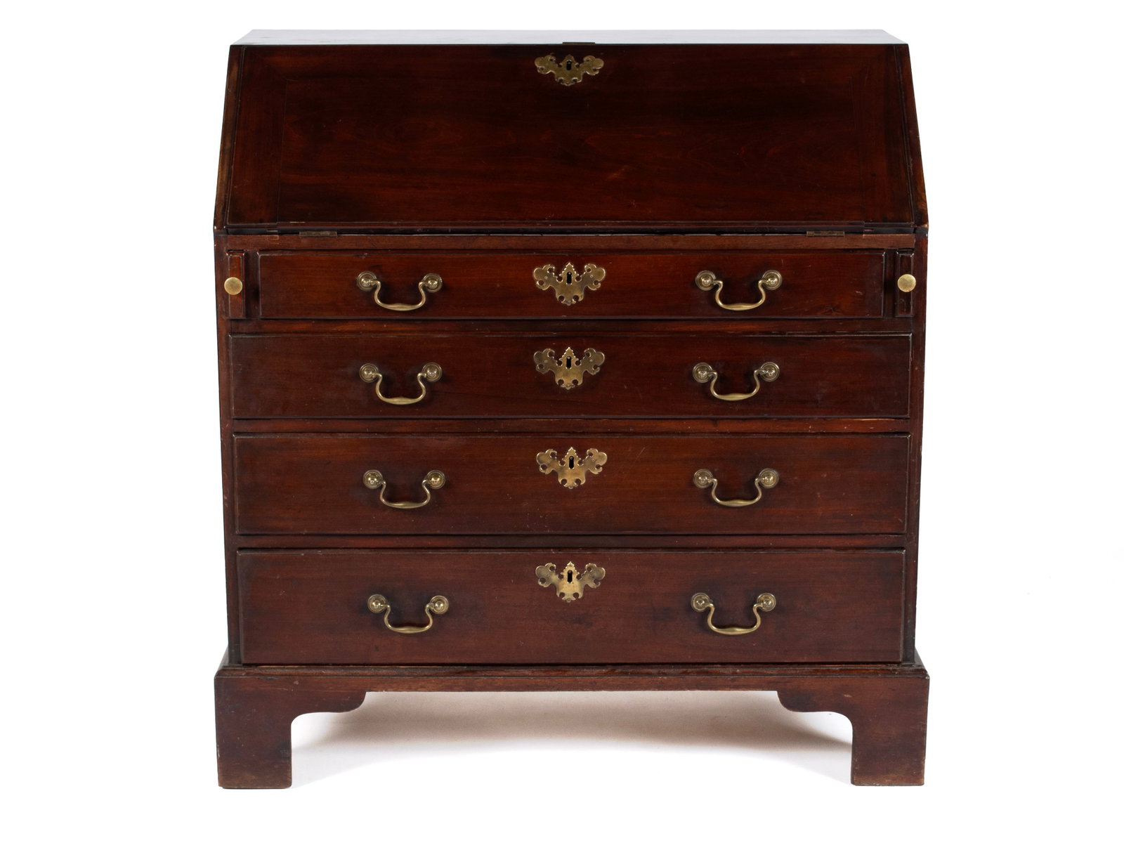 CHIPPENDALE SLANT FRONT DESK (1 of 10)