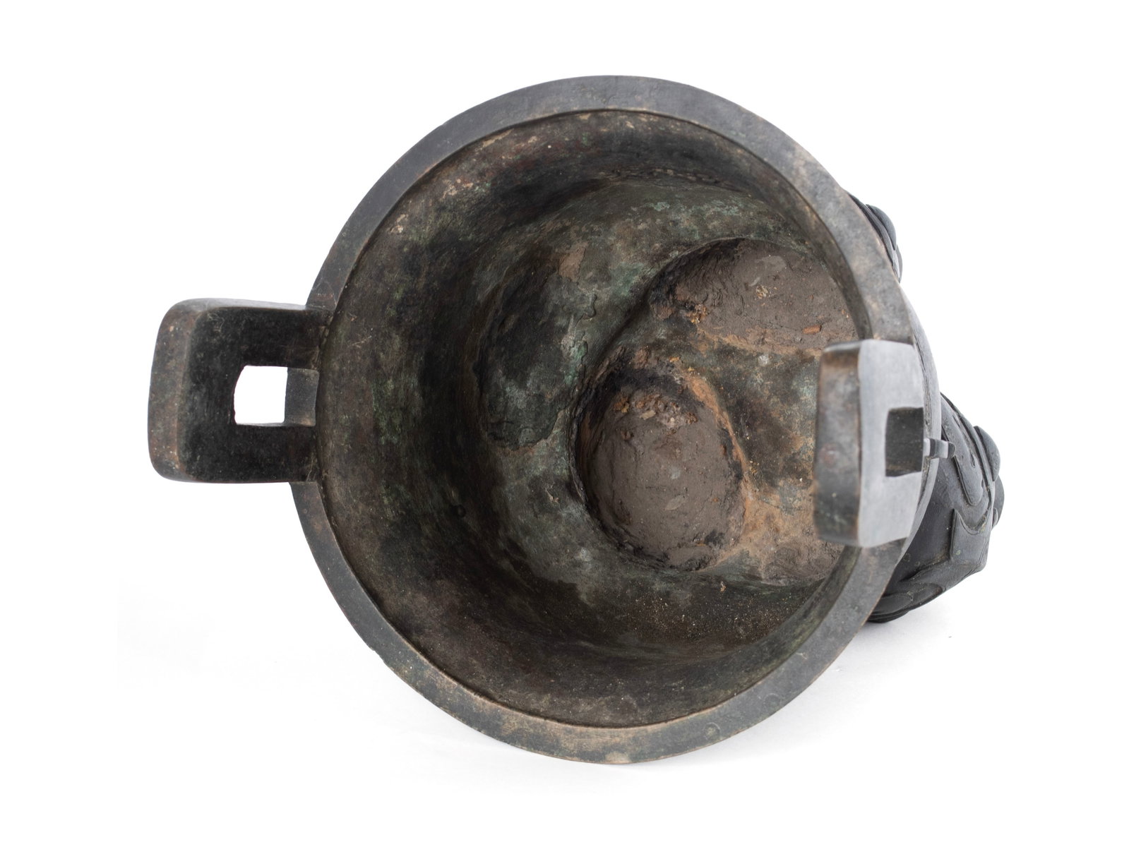 CHINESE BRONZE DING - 10