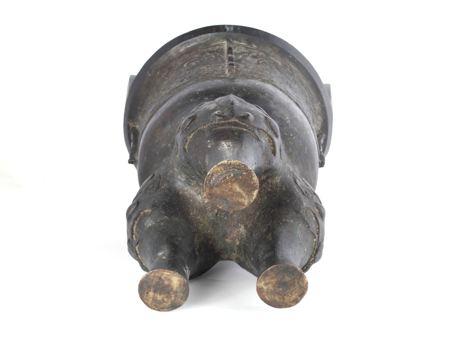 CHINESE BRONZE DING - 11
