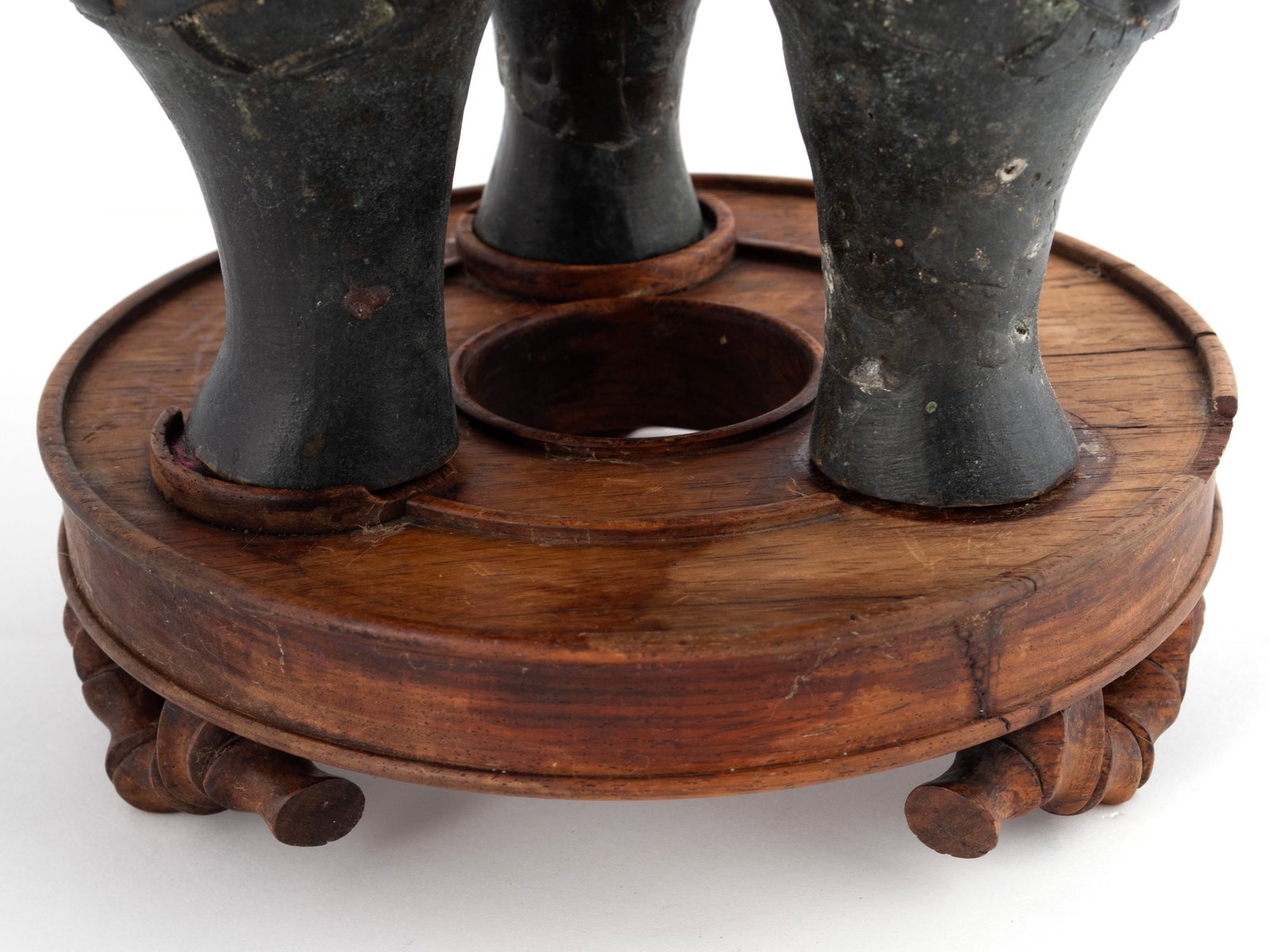 CHINESE BRONZE DING - 6