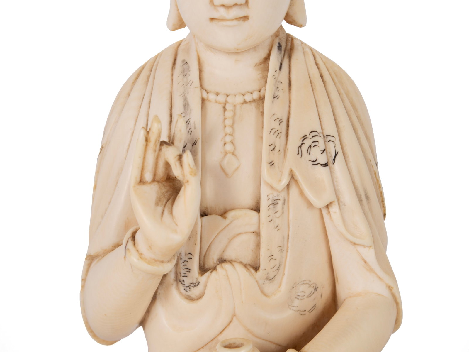 SEATED BUDDHA FIGURE - 3