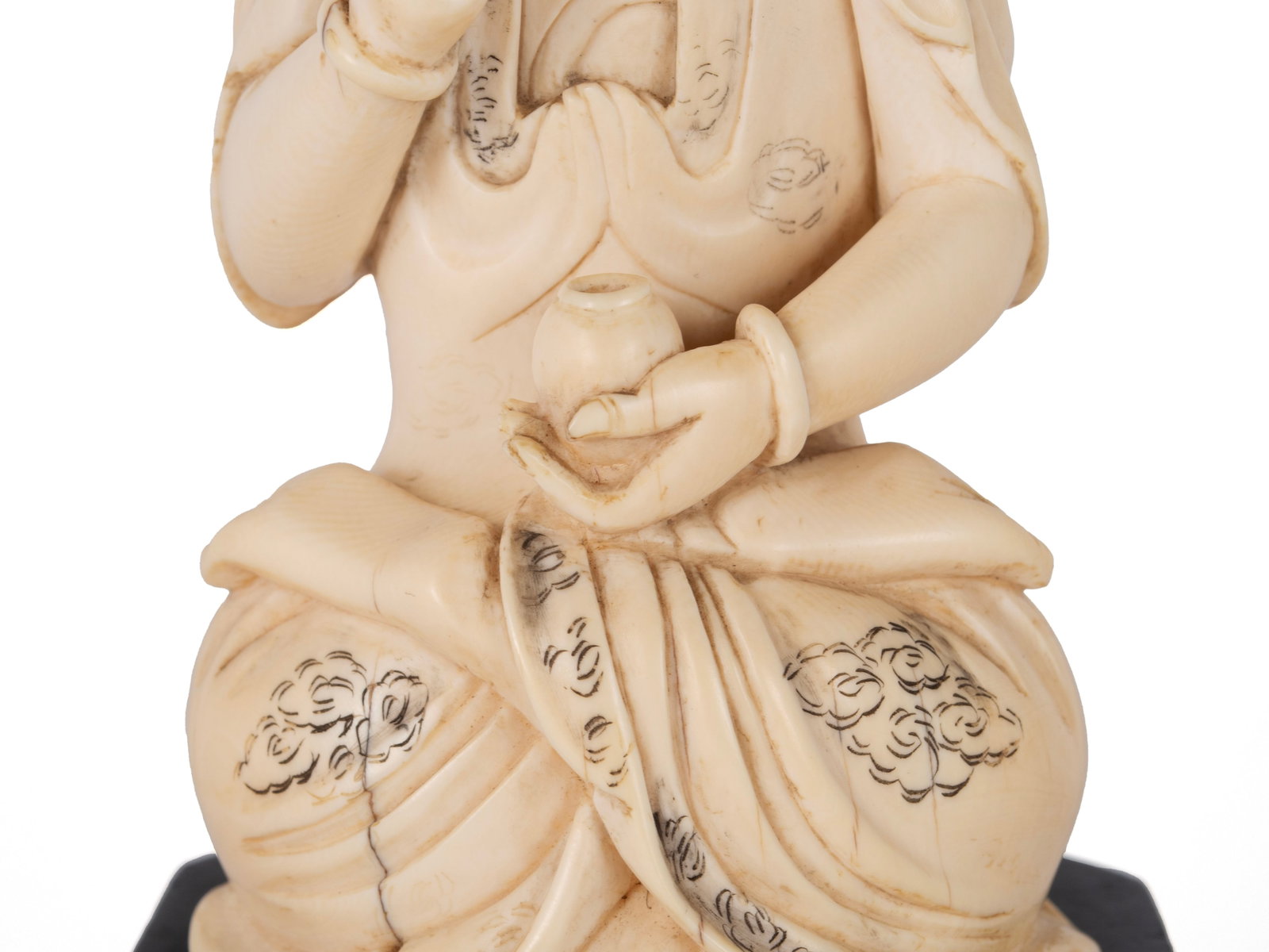 SEATED BUDDHA FIGURE - 4