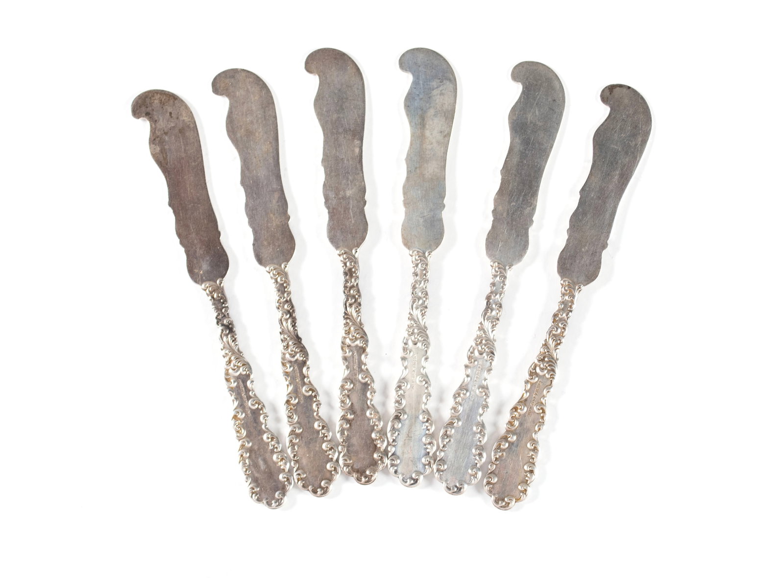 WALLACE STERLING SILVER FLATWARE (12) - 4