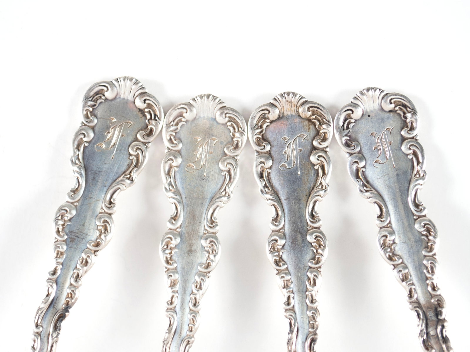 WALLACE STERLING SILVER FLATWARE (12) - 7