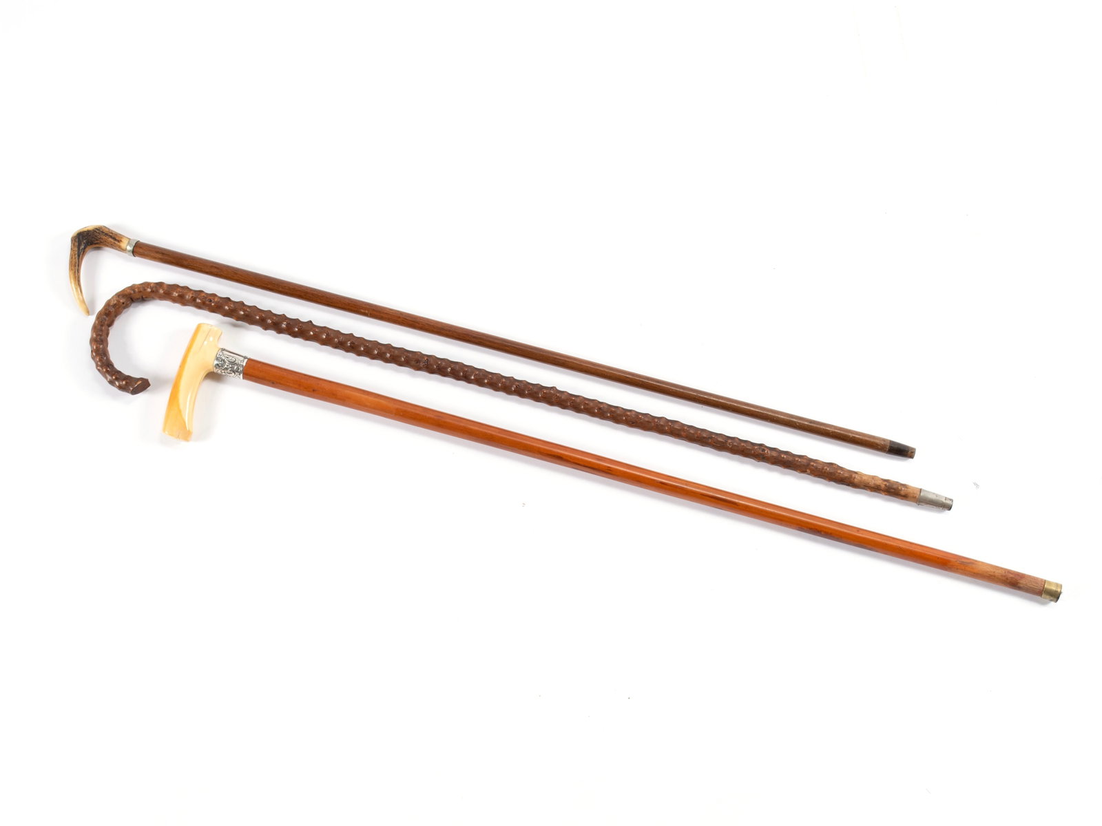 THREE WALKING STICKS - 2