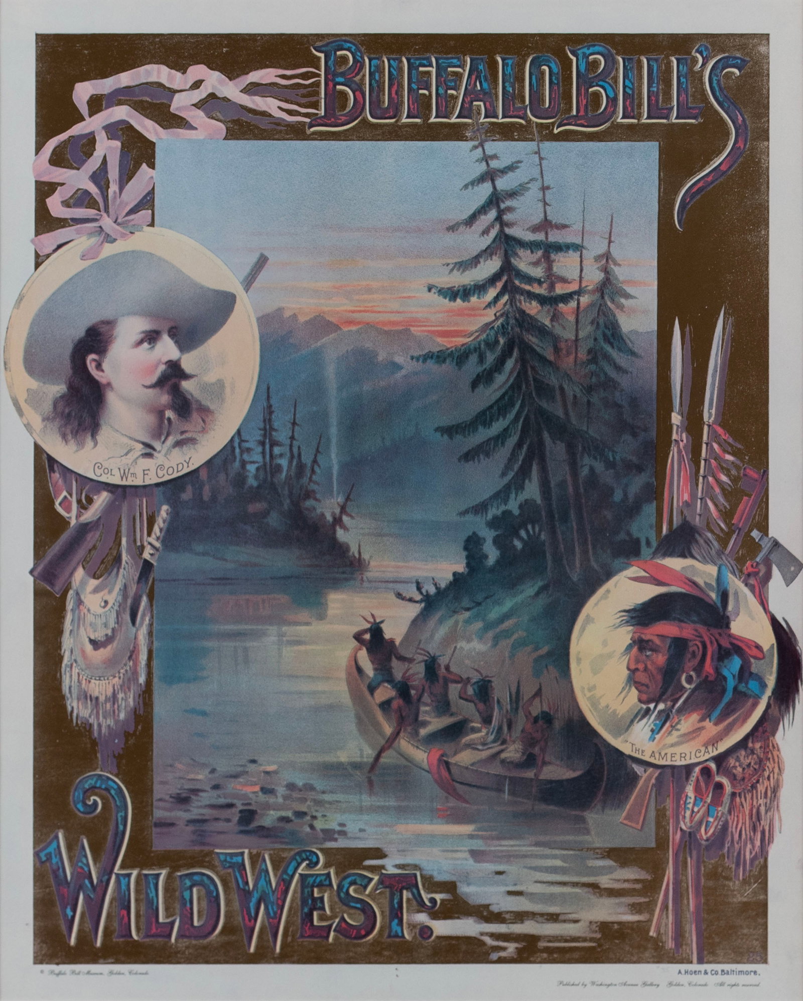 THREE WILD WEST SHOW POSTERS - 5