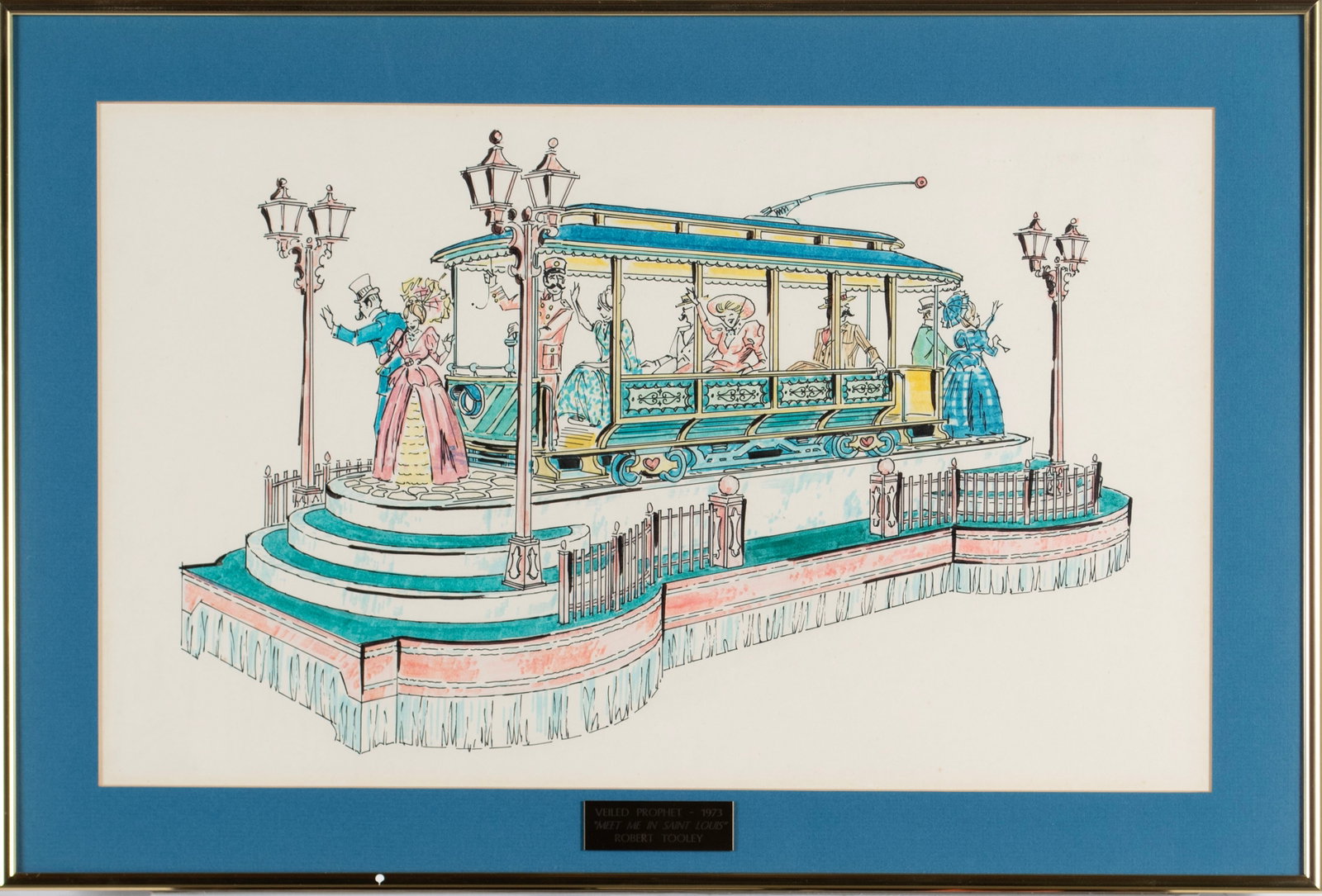VEILED PROPHET FLOAT DESIGN BY ROBERT TOOMEY - 2