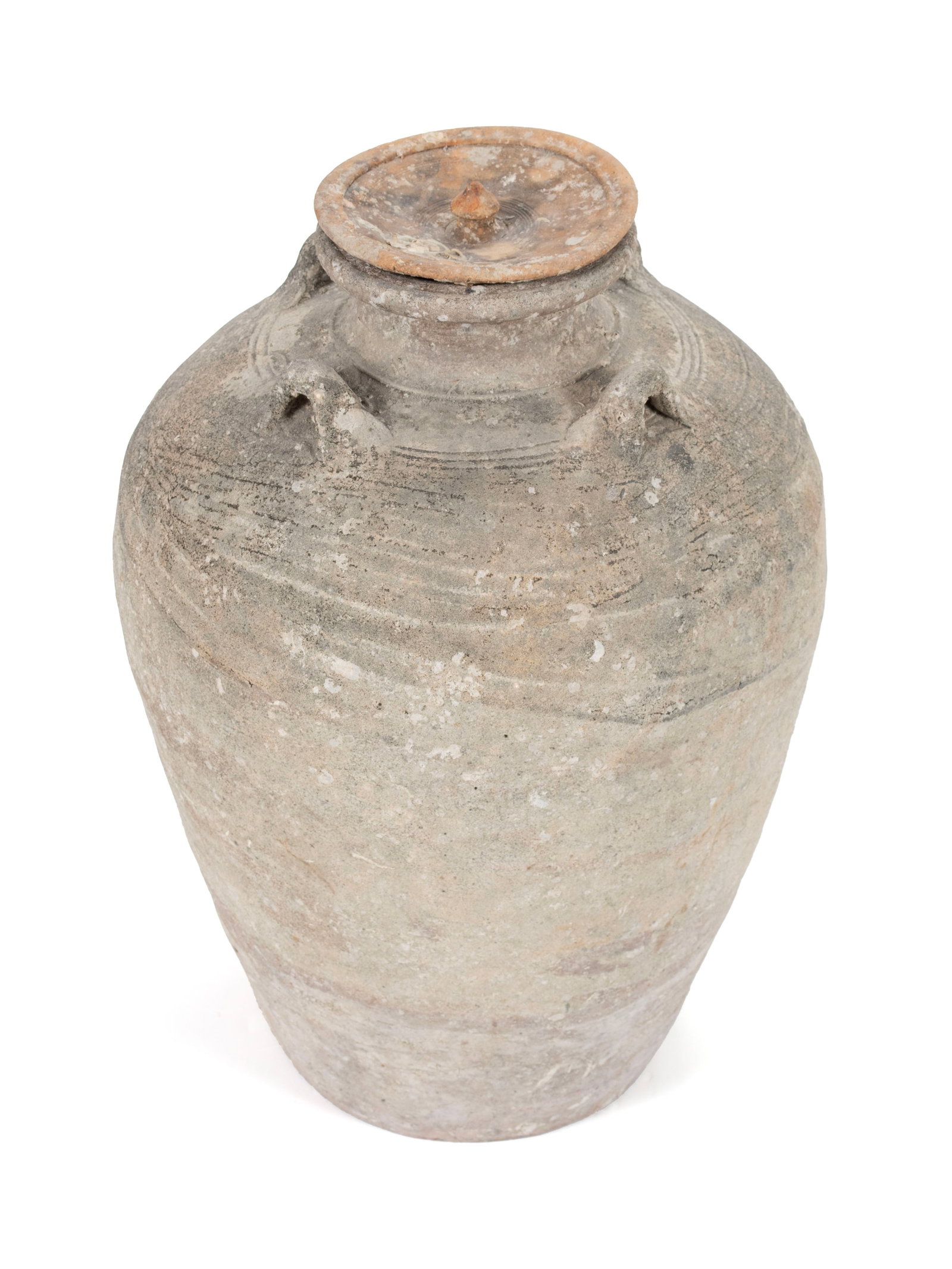 LARGE AMPHORA POTTERY JAR - 2