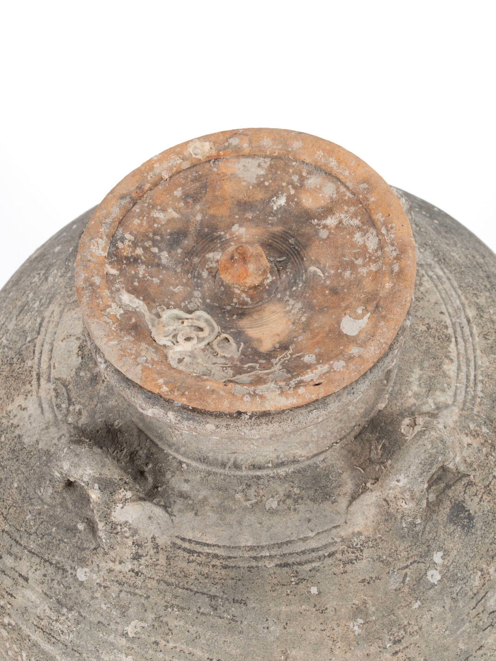 LARGE AMPHORA POTTERY JAR - 3