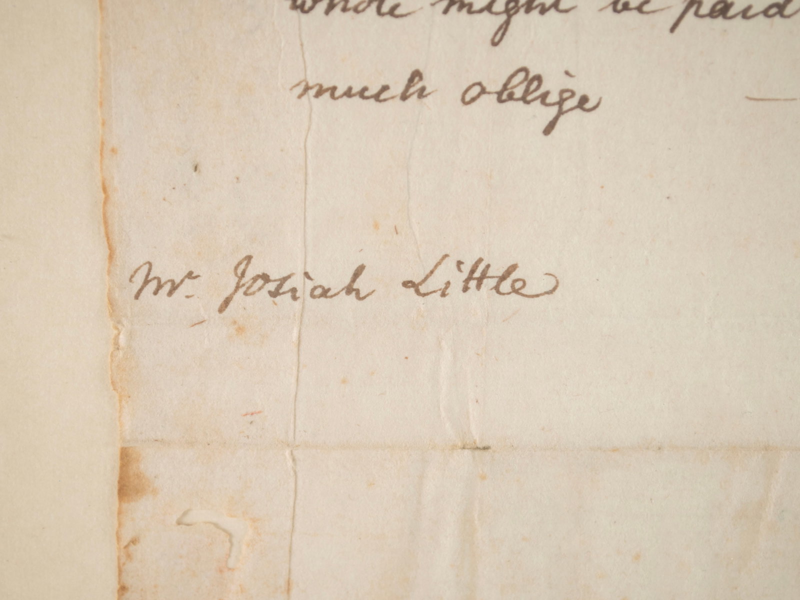 JAMES BOWDOIN SIGNED LETTER - 4