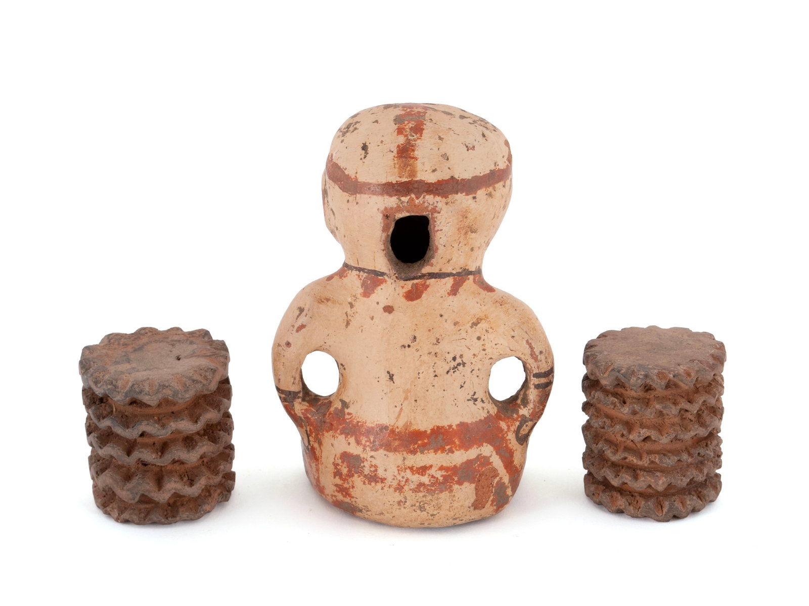 THREE PRE-COLUMBIAN ARTIFACTS - 3