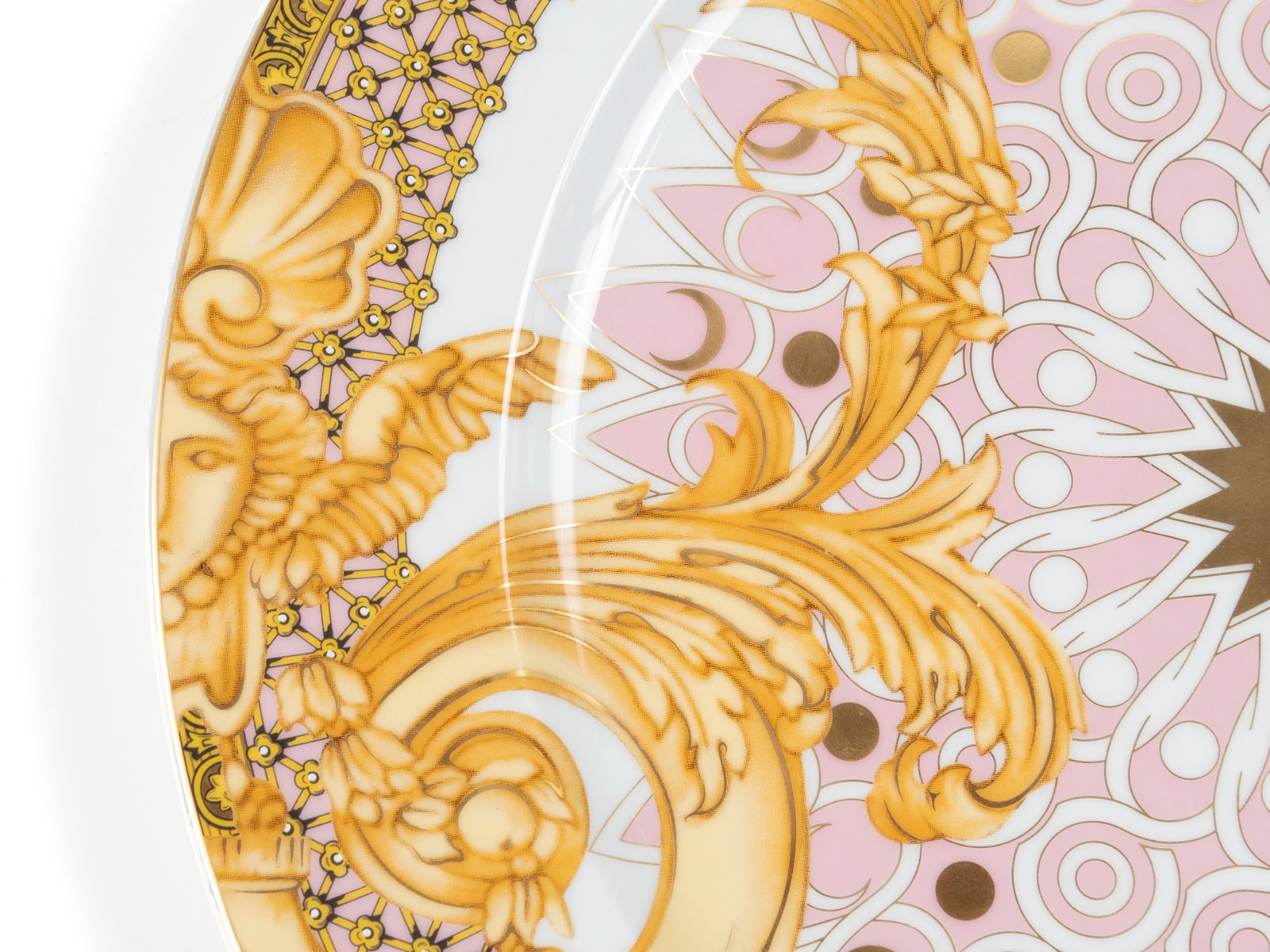 TWO VERSACE PORCELAIN PLATES - 6