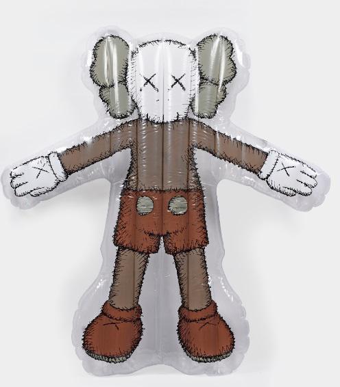 KAWS (USA, 1974): Holiday Floating Bed, Korea Limited 2018Inflatable sculpture.Size: 67 by 65 in - 170 by 165 cmInformation:- in its original packaging and boxPlease refer to the conditions of sale and the conditions o