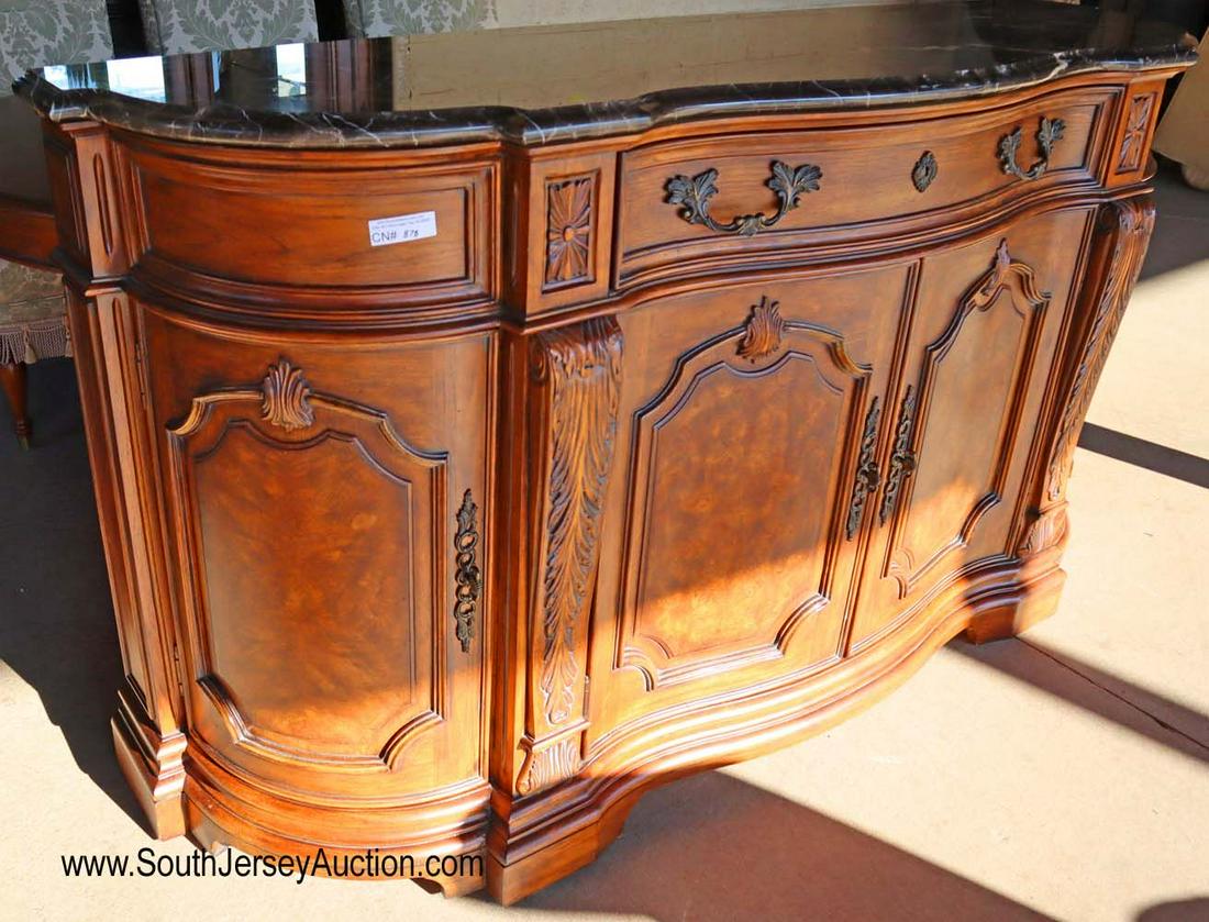 BEAUTIFUL Drexel Heritage marble top buffet (1 of 5)