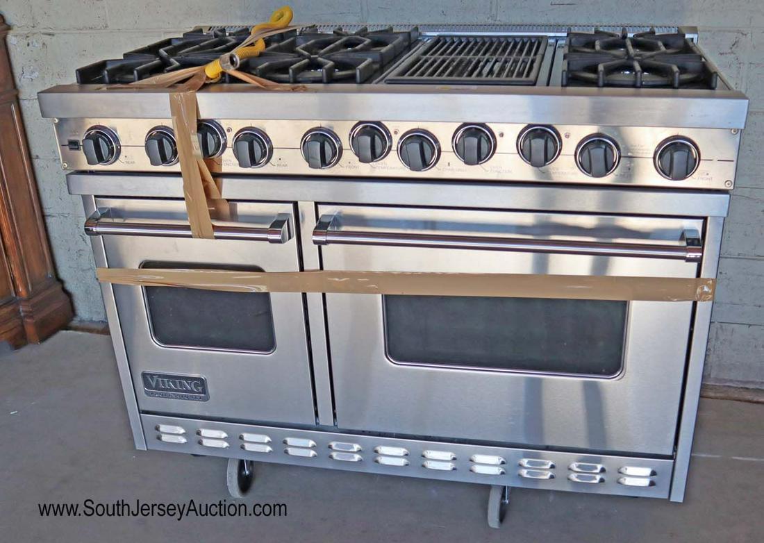 Viking Profession 48" range double oven (1 of 9)