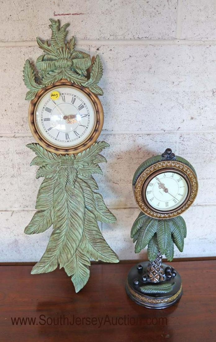 Group 2 palm tree decorator clocks (1 of 4)