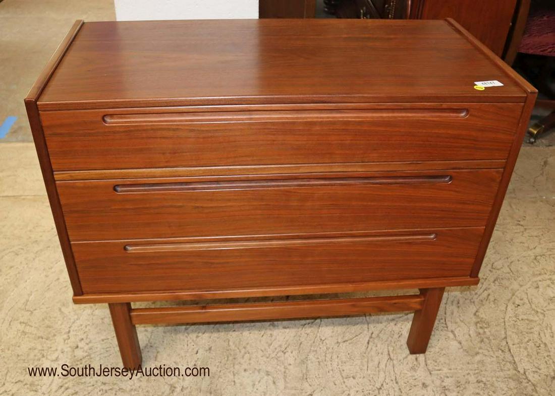 MCM teak lift top vanity sg Mobler Denmark (1 of 4)