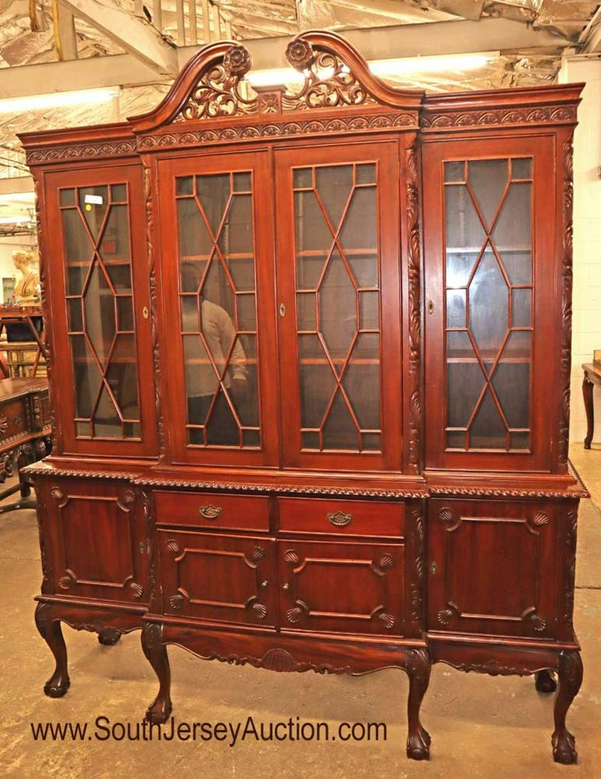 Chipp style ball/claw china, individual pane glass (1 of 4)